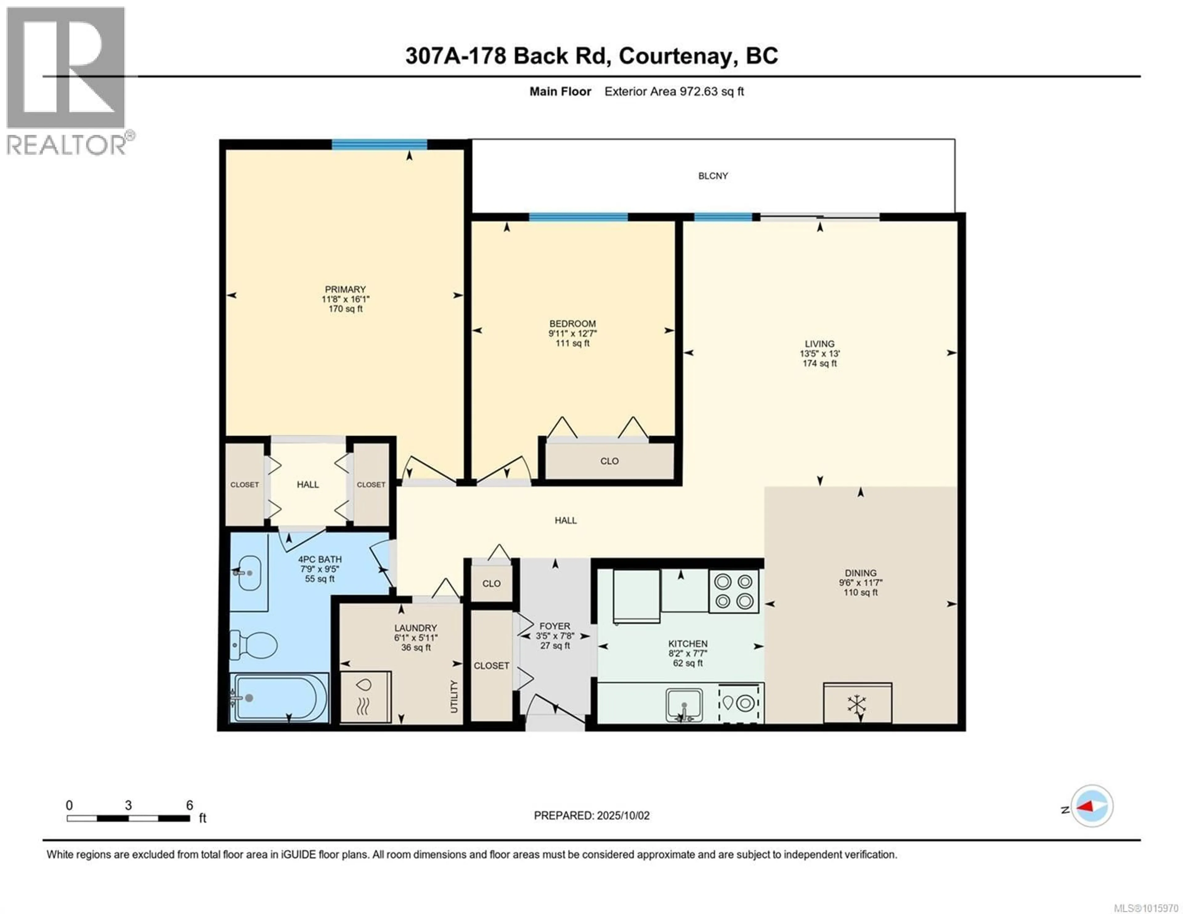 Floor plan for 307A - 178 BACK ROAD, Courtenay British Columbia V9N3W6