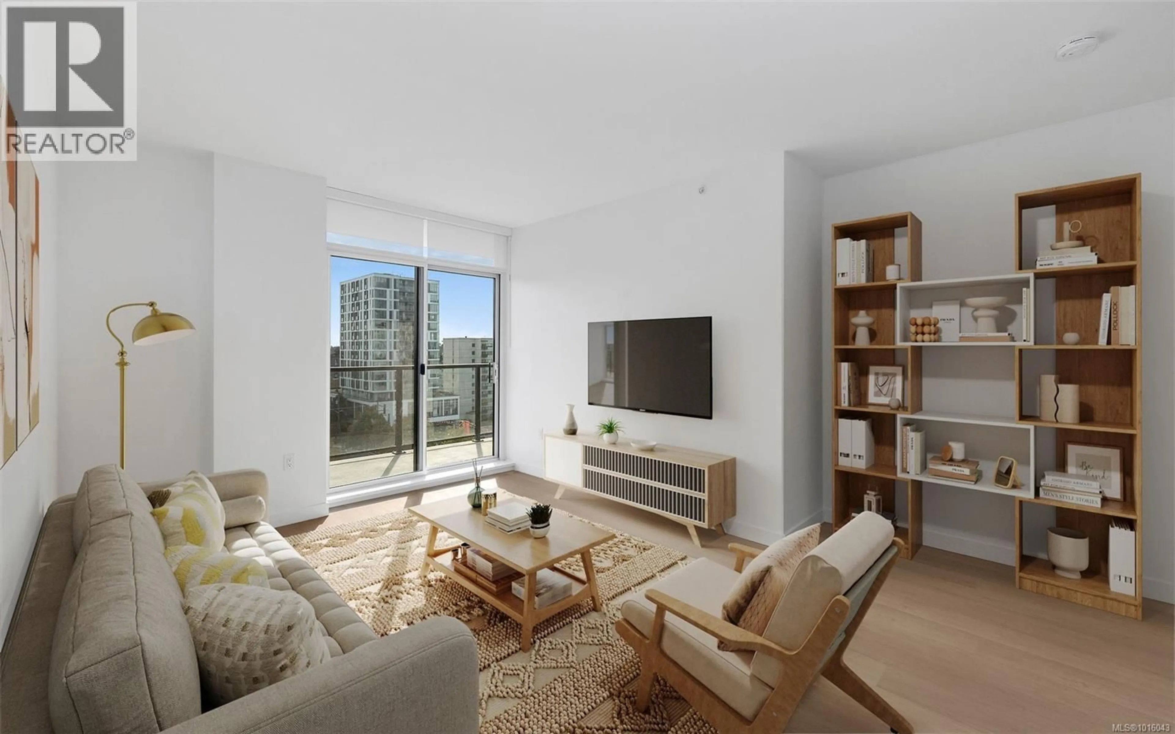 Living room with furniture, unknown for 809 - 1100 YATES STREET, Victoria British Columbia V8V0H5