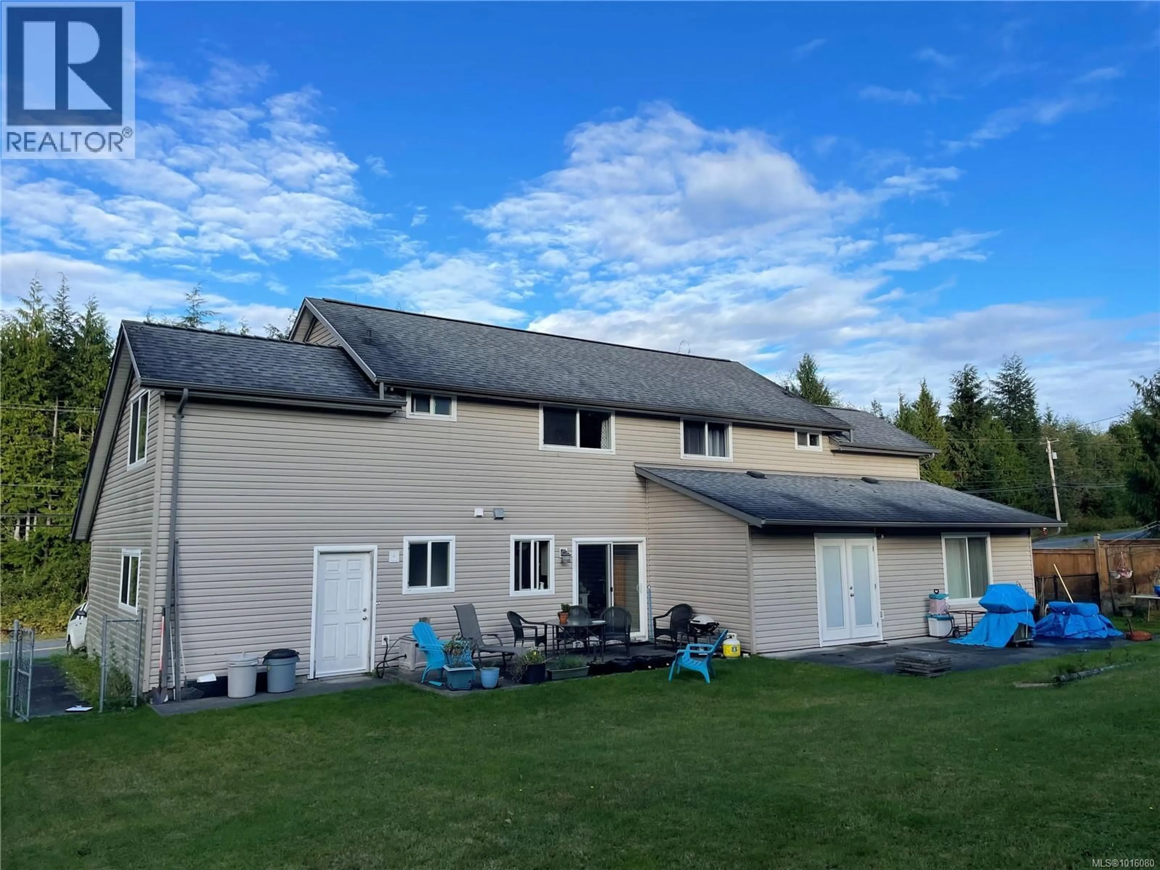 A pic from outside/outdoor area/front of a property/back of a property/a pic from drone, unknown for 5060 BEAVER HARBOUR ROAD, Port Hardy British Columbia V0N2P0