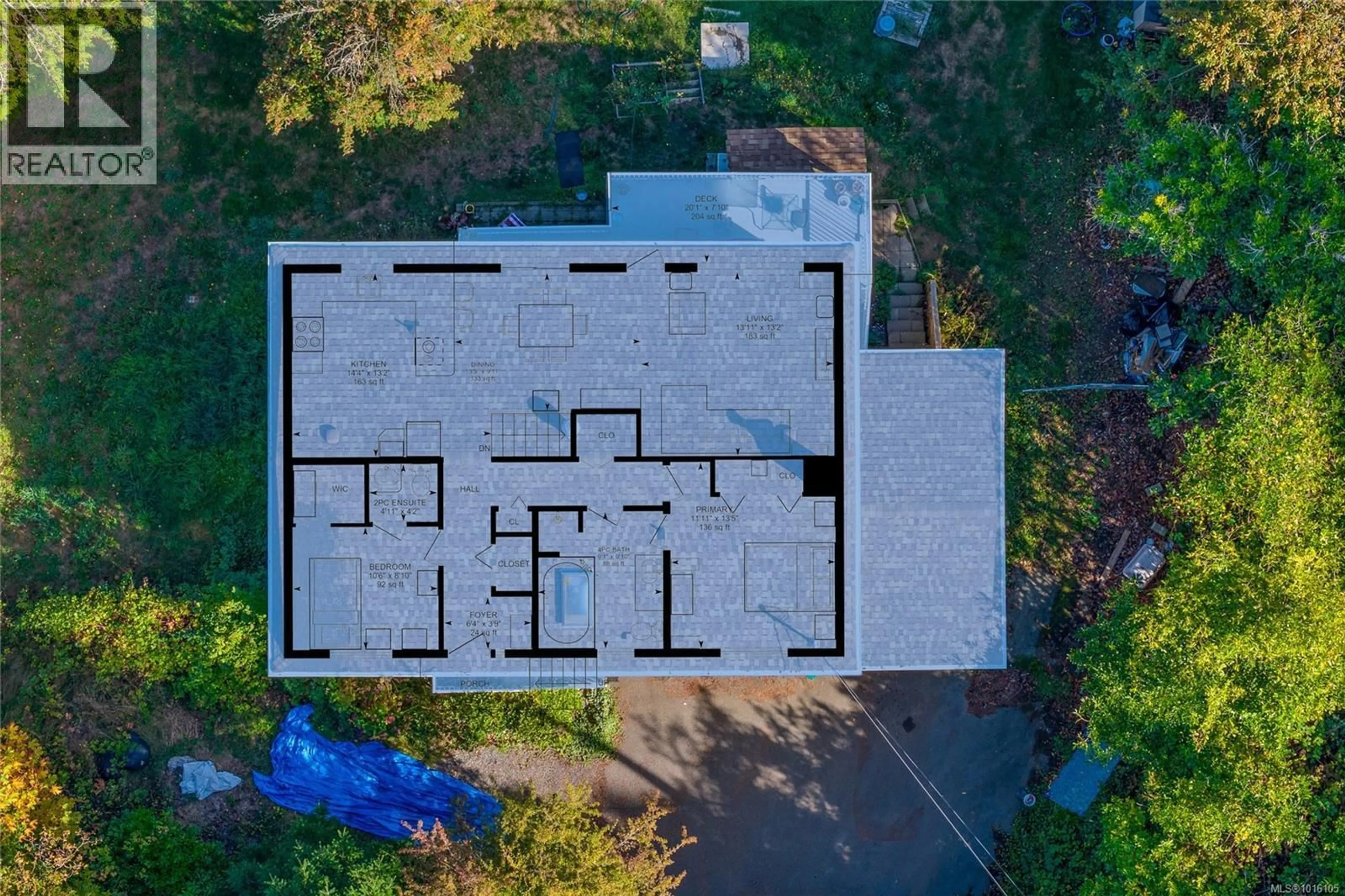 A pic from outside/outdoor area/front of a property/back of a property/a pic from drone, building for 2018 CINNABAR AVENUE, Nanaimo British Columbia V9X1B3