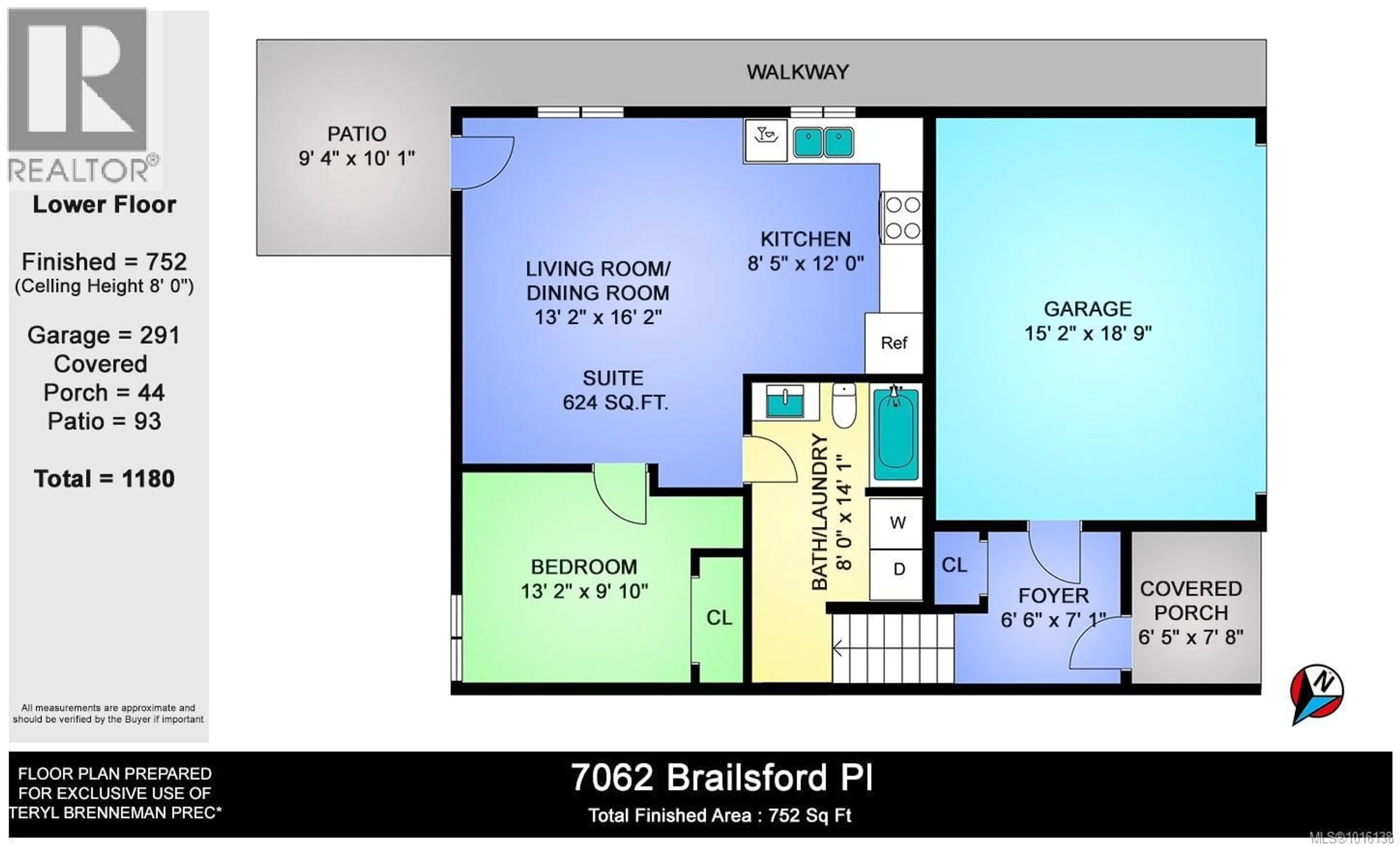 Floor plan for 7062 BRAILSFORD PLACE, Sooke British Columbia V9Z1R2