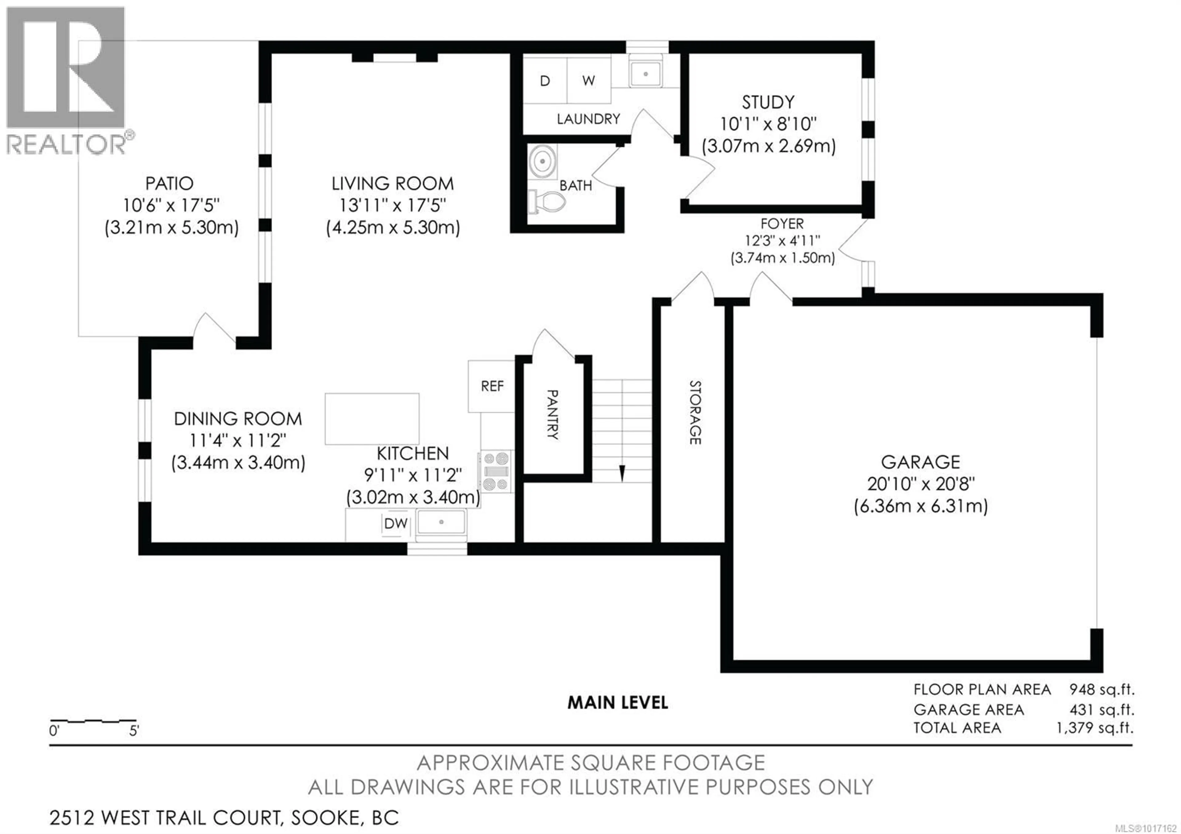 Floor plan for 2512 WEST TRAIL COURT, Sooke British Columbia V9Z1P3