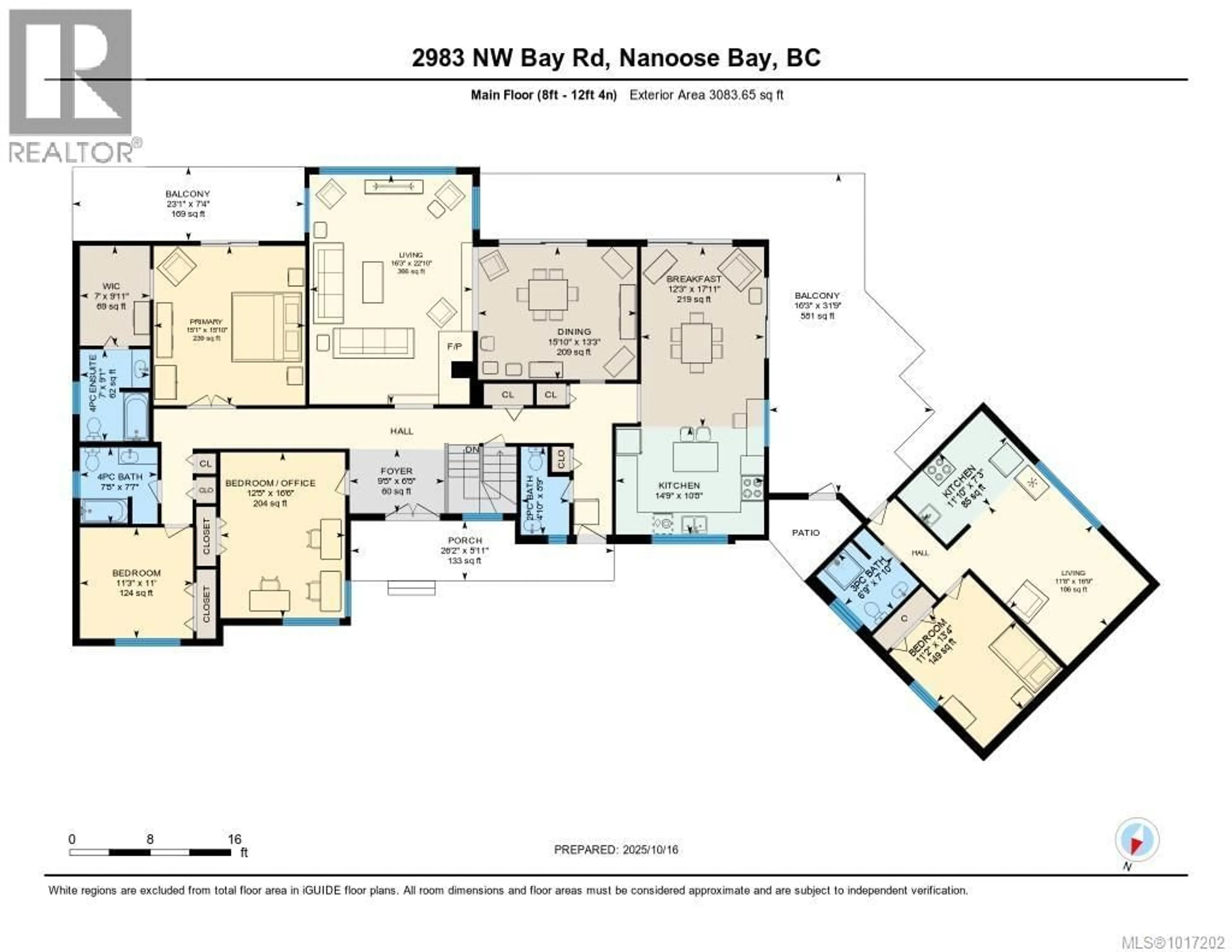 Floor plan for 2983 NORTHWEST BAY ROAD, Nanoose Bay British Columbia V9P9J9