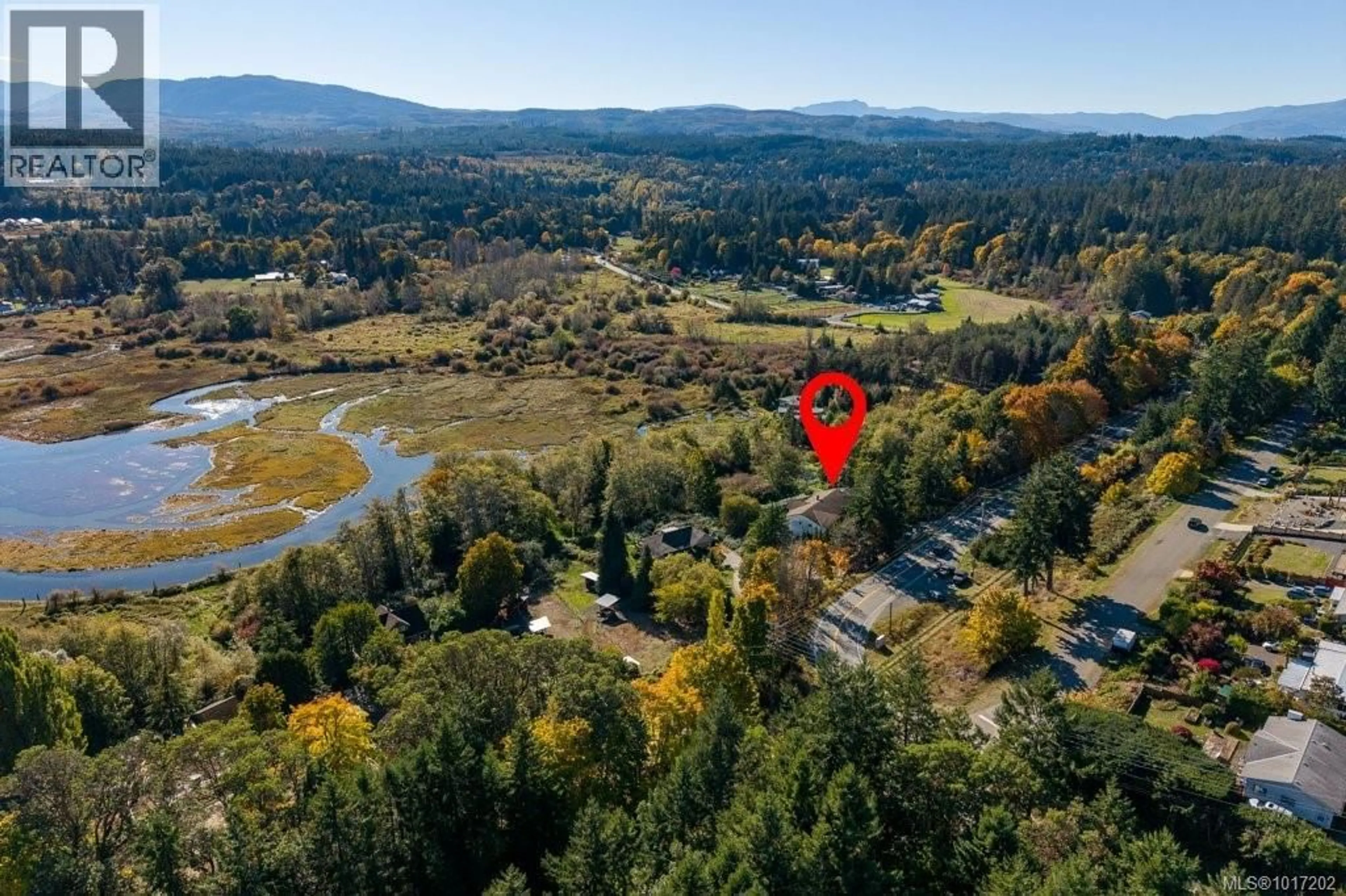 A pic from outside/outdoor area/front of a property/back of a property/a pic from drone, water/lake/river/ocean view for 2983 NORTHWEST BAY ROAD, Nanoose Bay British Columbia V9P9J9