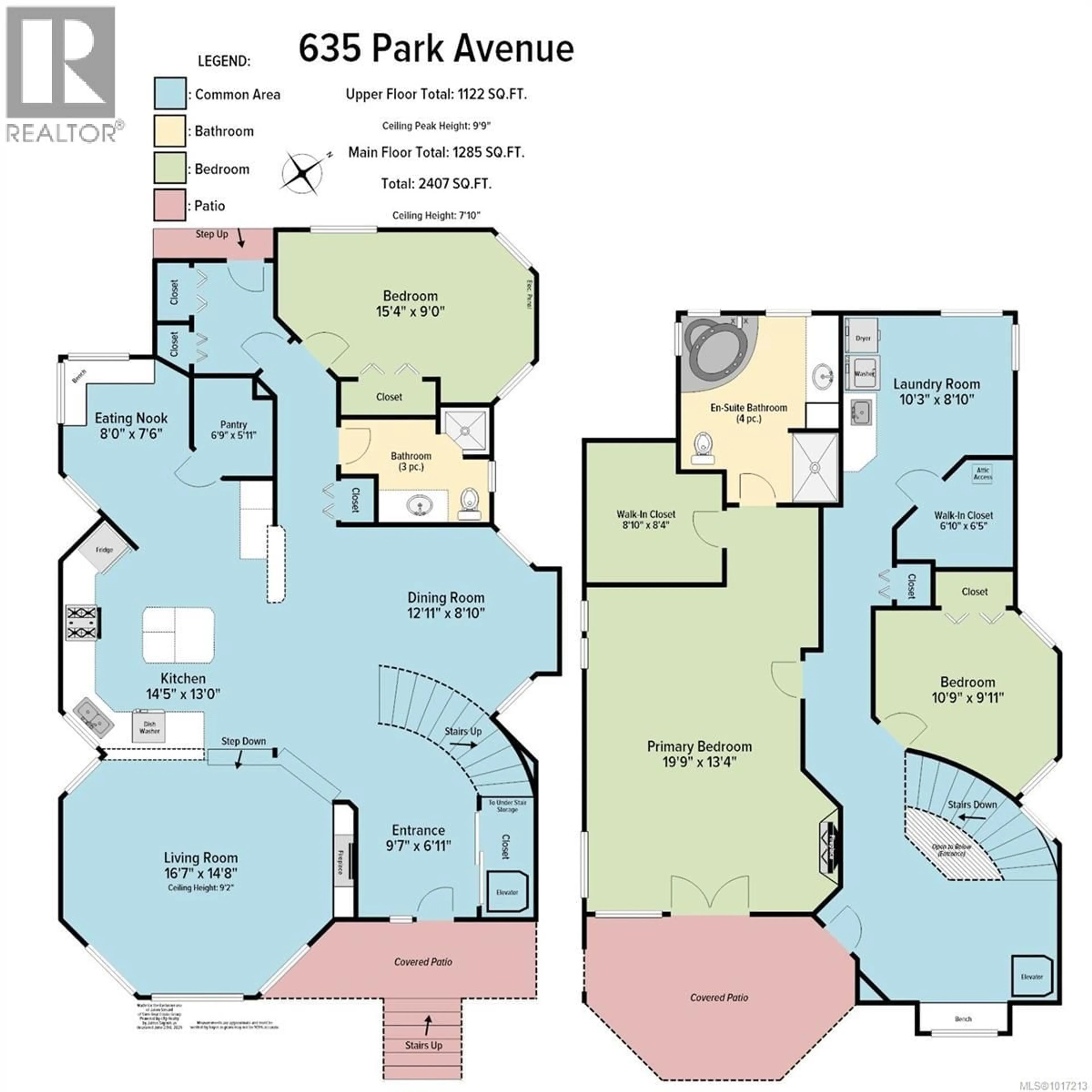 Floor plan for 635 PARK AVENUE, Nanaimo British Columbia V9R4H5