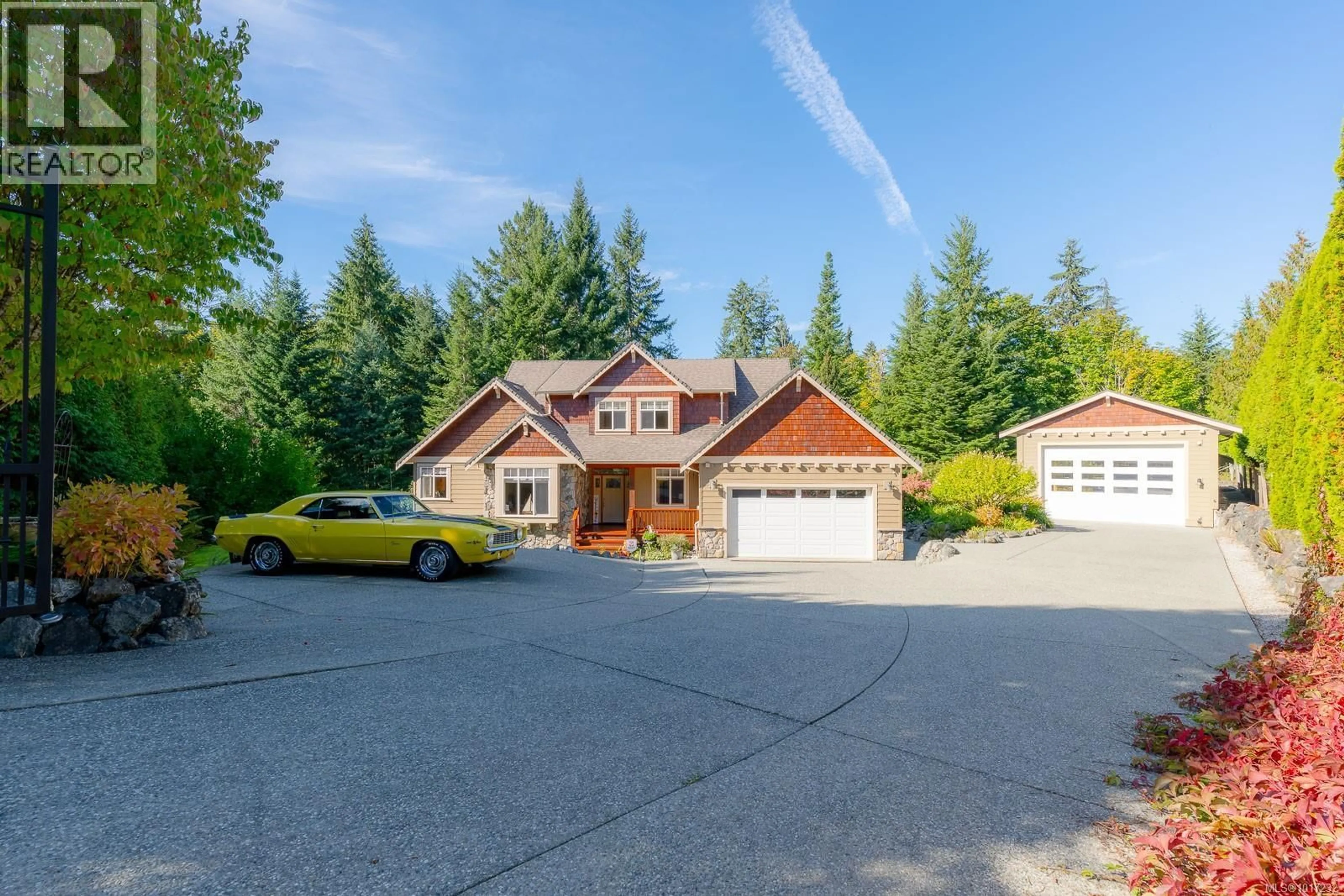 A pic from outside/outdoor area/front of a property/back of a property/a pic from drone, street for 5320 DARNLEY ROAD, Port Alberni British Columbia V9Y8V5