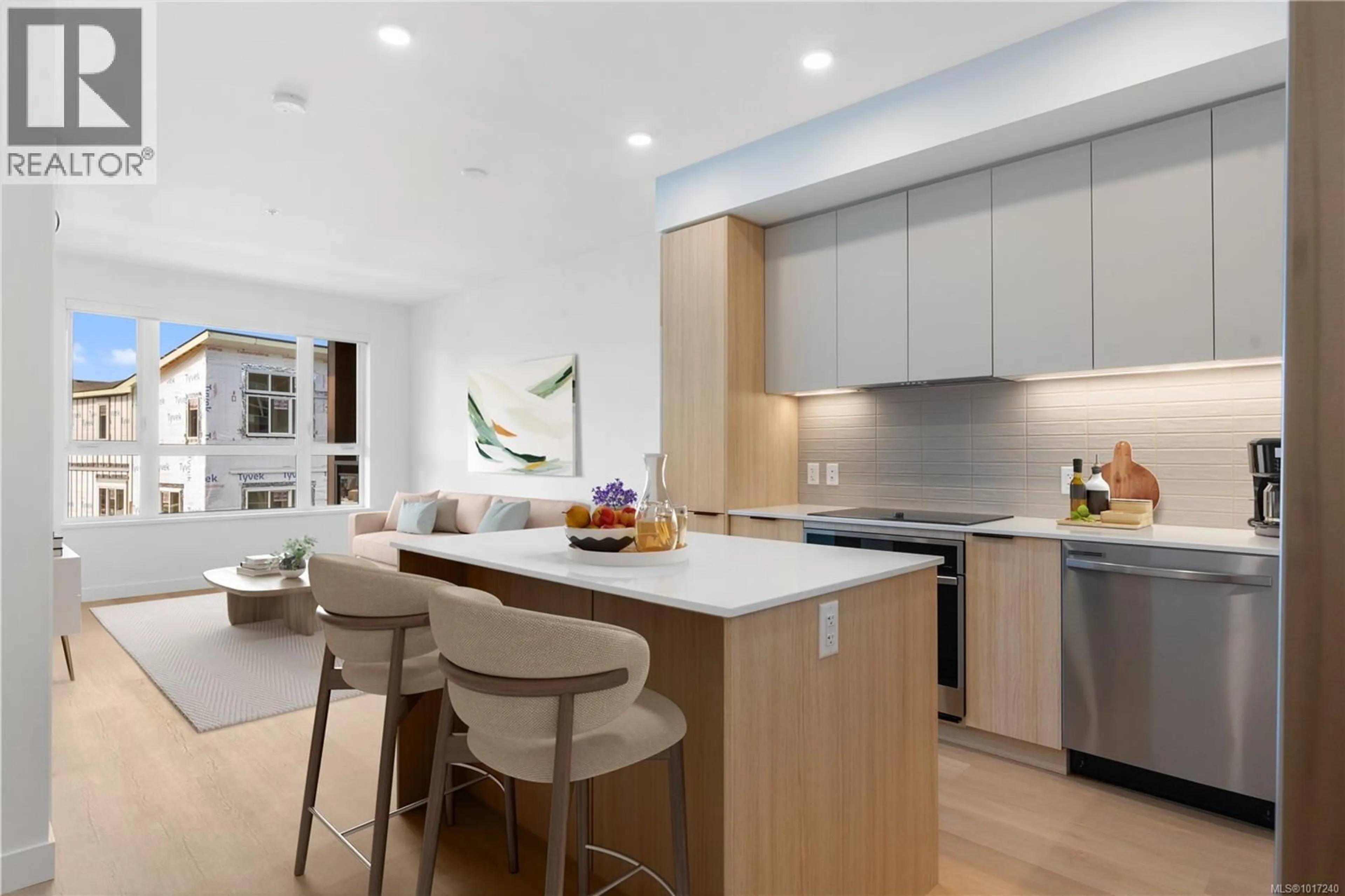 Open concept kitchen, unknown for 308 - 3564B RYDER HESJEDAL WAY, Colwood British Columbia V9C0V4