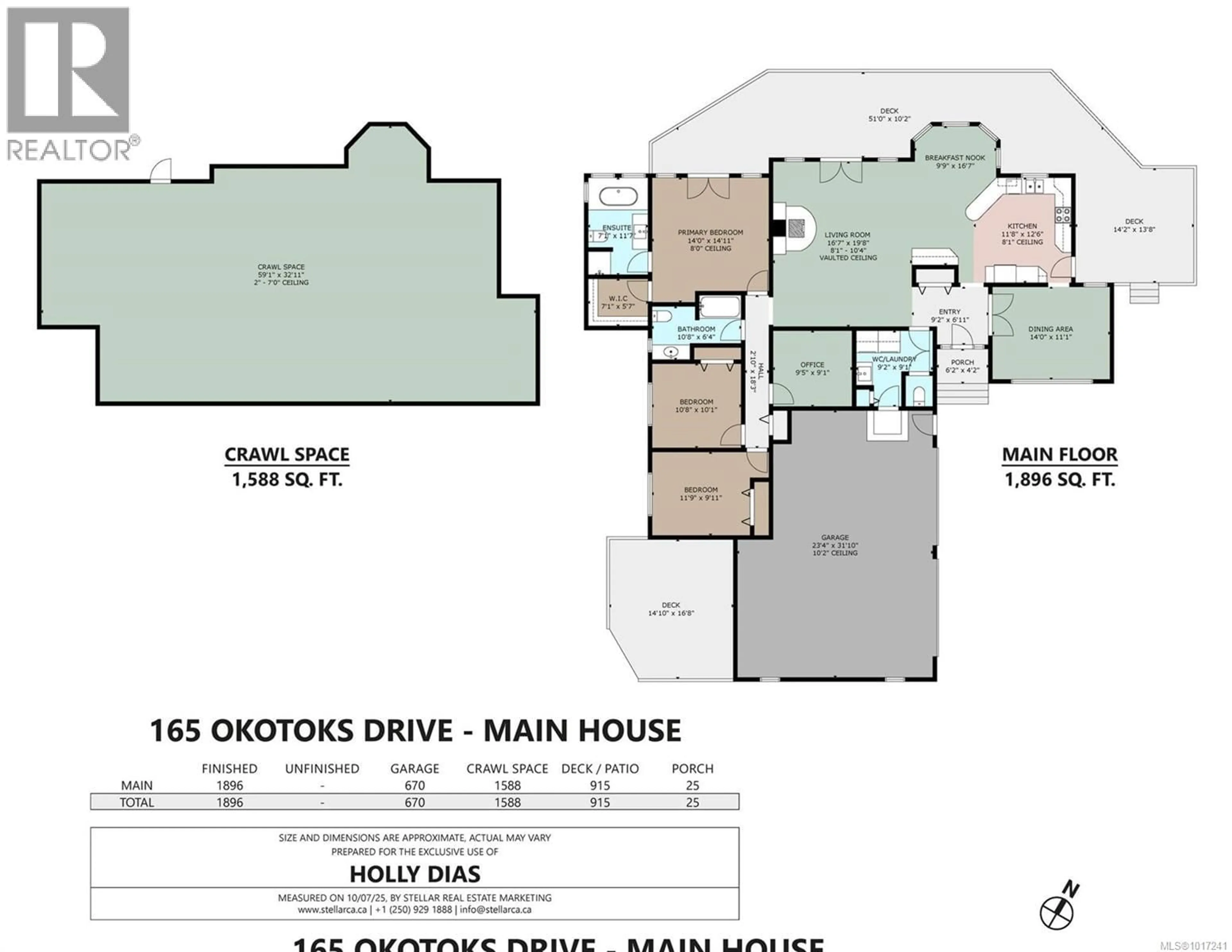 Floor plan for 165 OKOTOKS ROAD, Malahat British Columbia V0R2L0