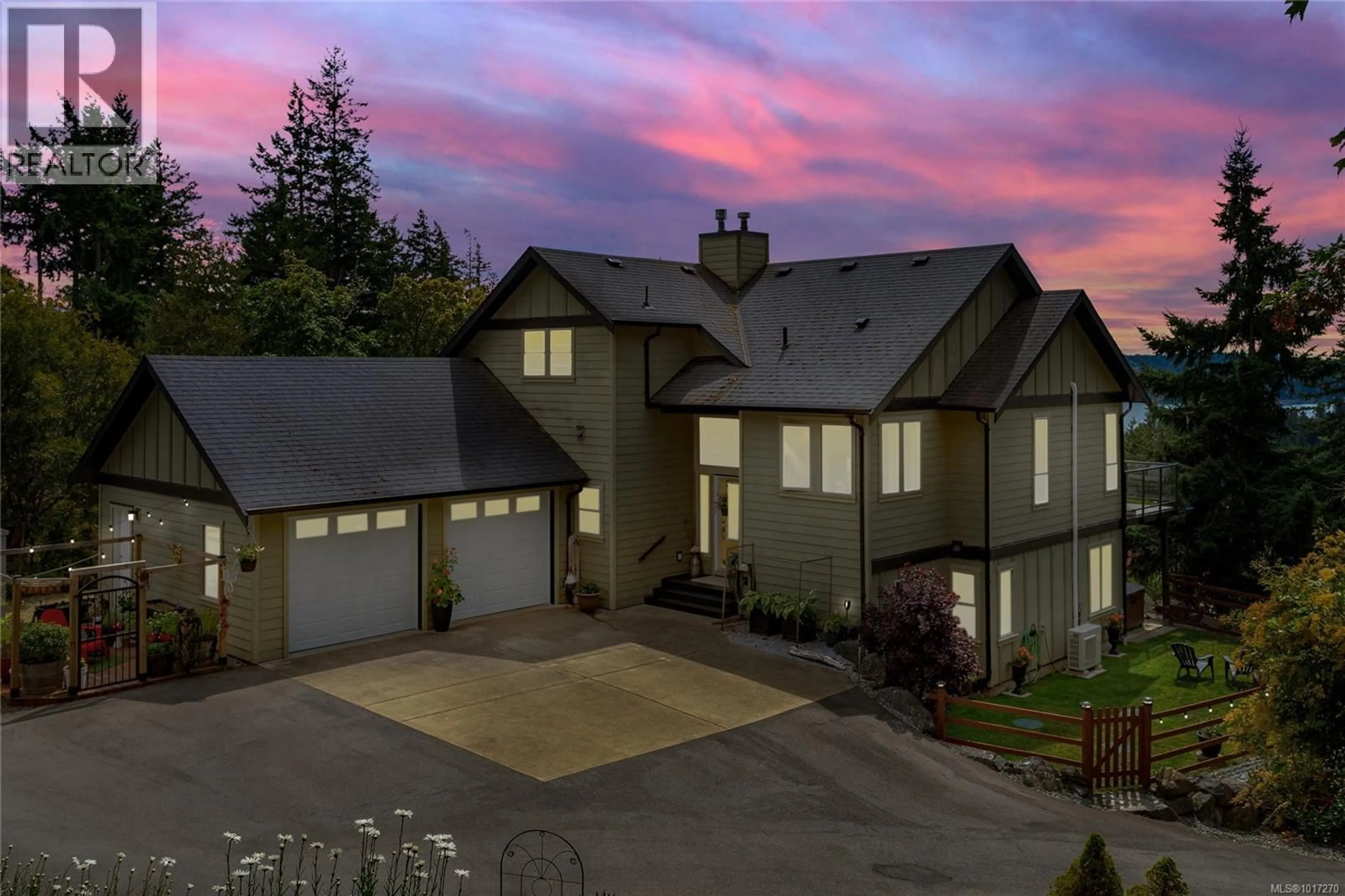 A pic from outside/outdoor area/front of a property/back of a property/a pic from drone, unknown for 5360 BASINVIEW HEIGHTS, Sooke British Columbia V9Z1K4