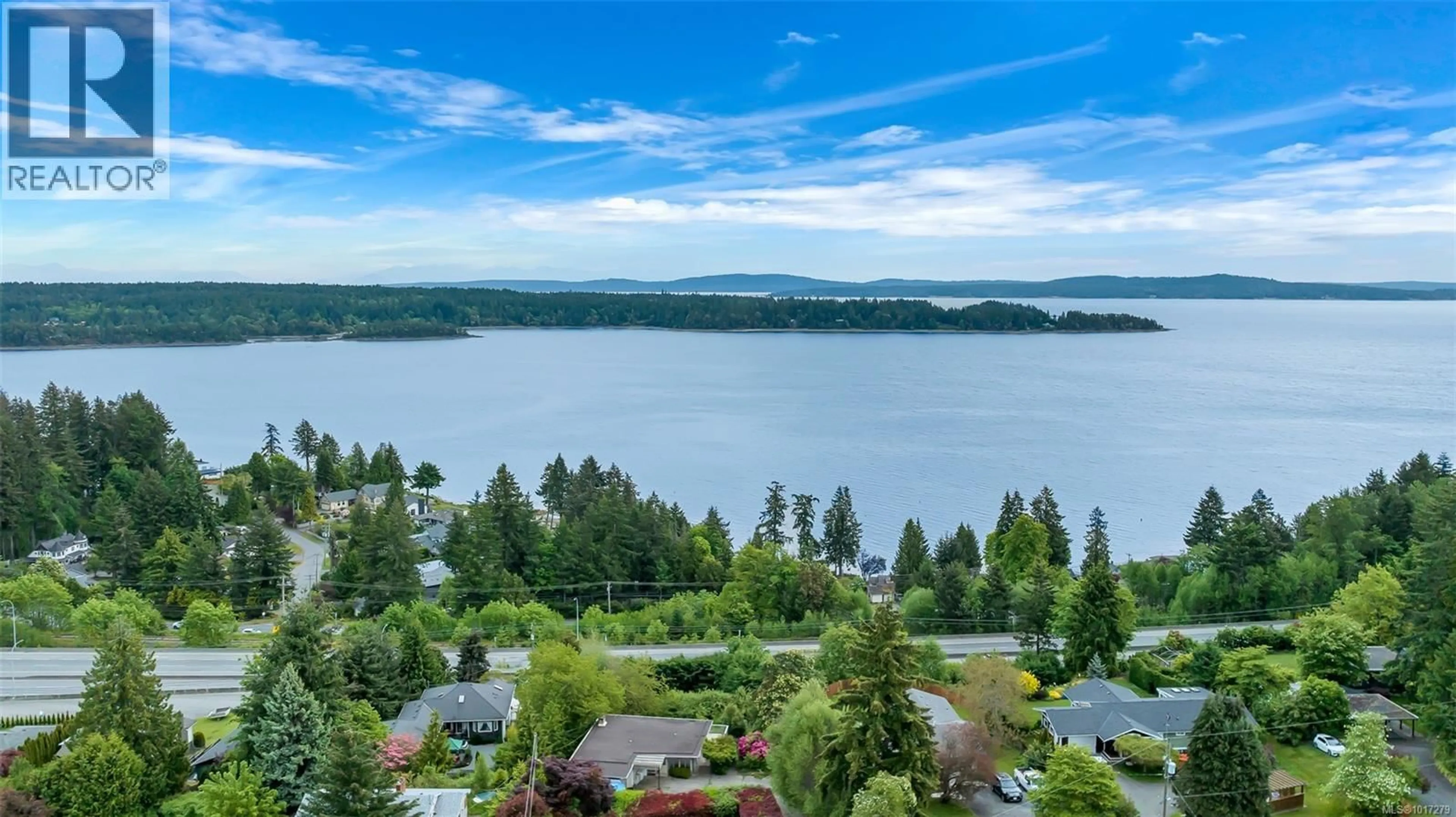 A pic from outside/outdoor area/front of a property/back of a property/a pic from drone, water/lake/river/ocean view for 427A WALKER AVENUE, Ladysmith British Columbia V9G1V7