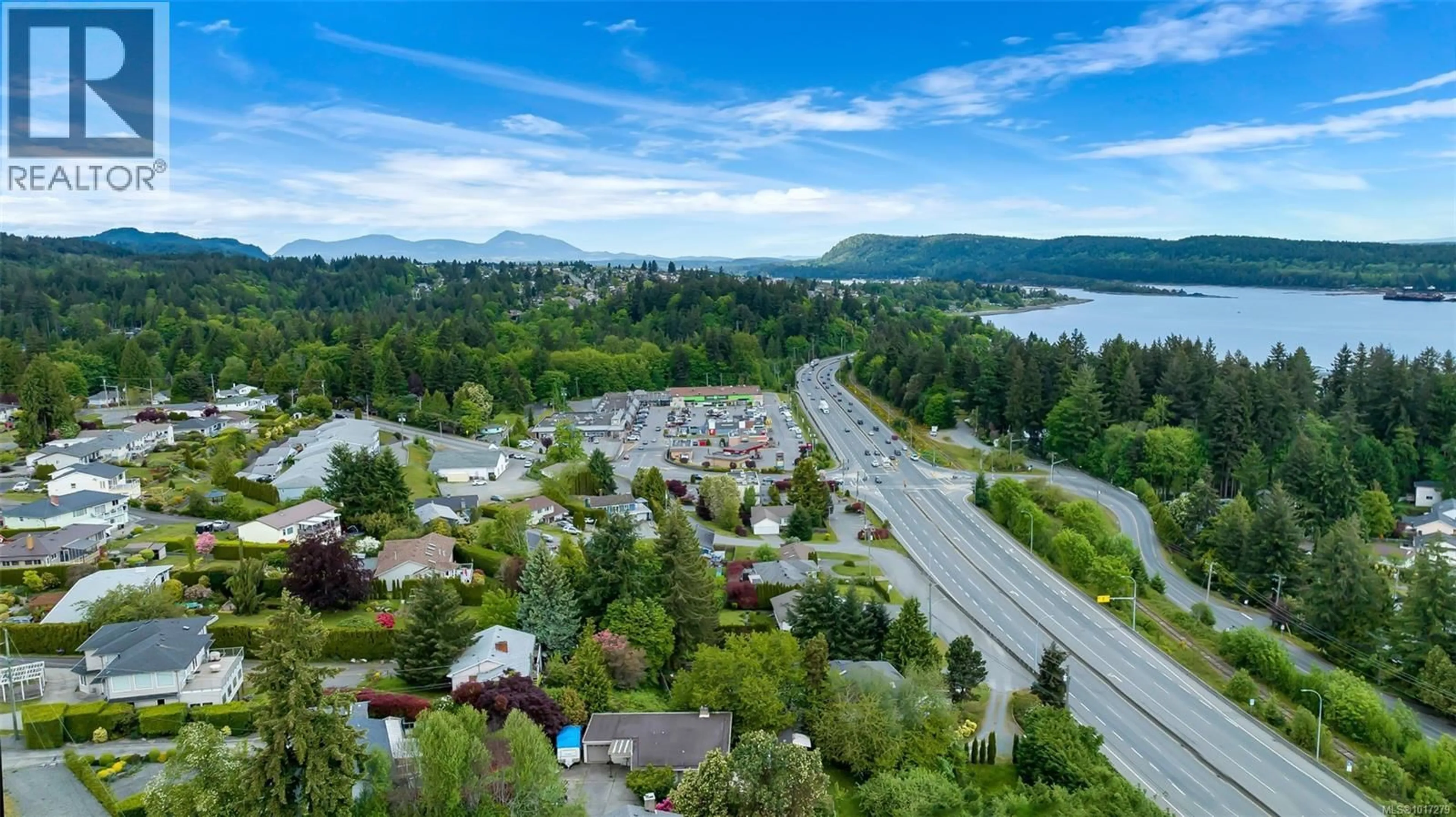 A pic from outside/outdoor area/front of a property/back of a property/a pic from drone, water/lake/river/ocean view for 427A WALKER AVENUE, Ladysmith British Columbia V9G1V7