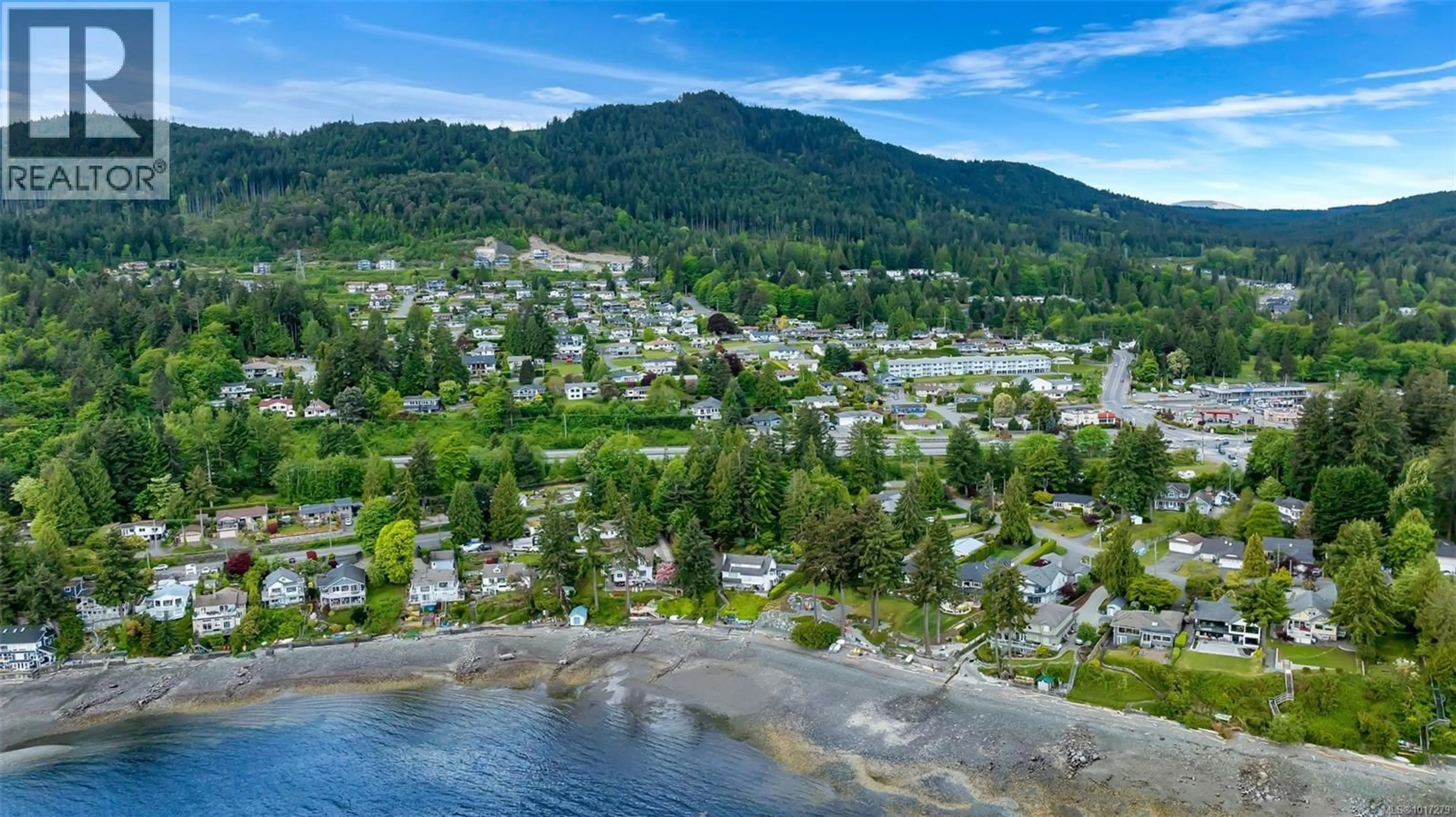 A pic from outside/outdoor area/front of a property/back of a property/a pic from drone, water/lake/river/ocean view for 427A WALKER AVENUE, Ladysmith British Columbia V9G1V7