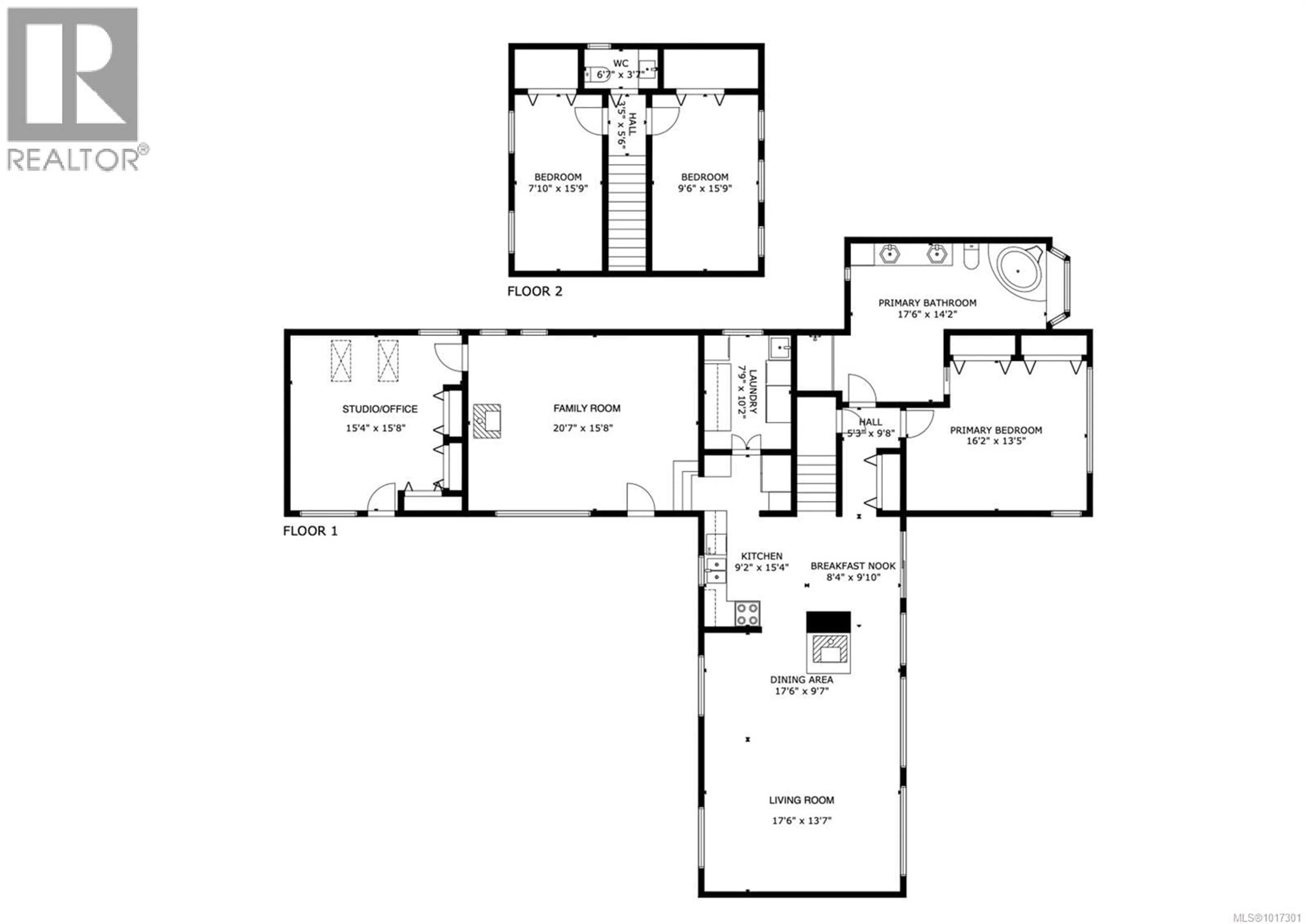 Floor plan for 1712 TASHTEGO CRESCENT, Gabriola Island British Columbia V0R1X5