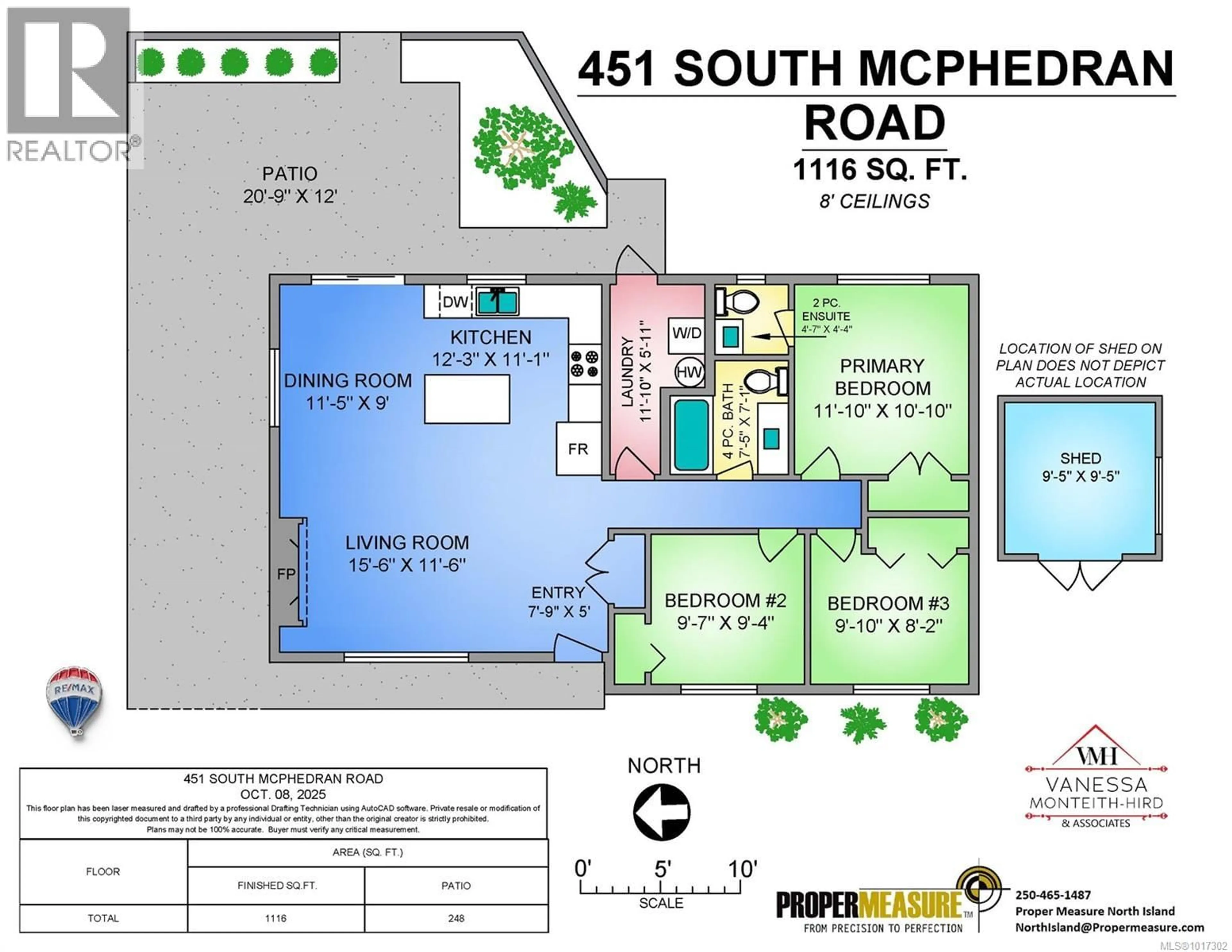 Floor plan for 451 MCPHEDRAN ROAD SOUTH, Campbell River British Columbia V9W6S5
