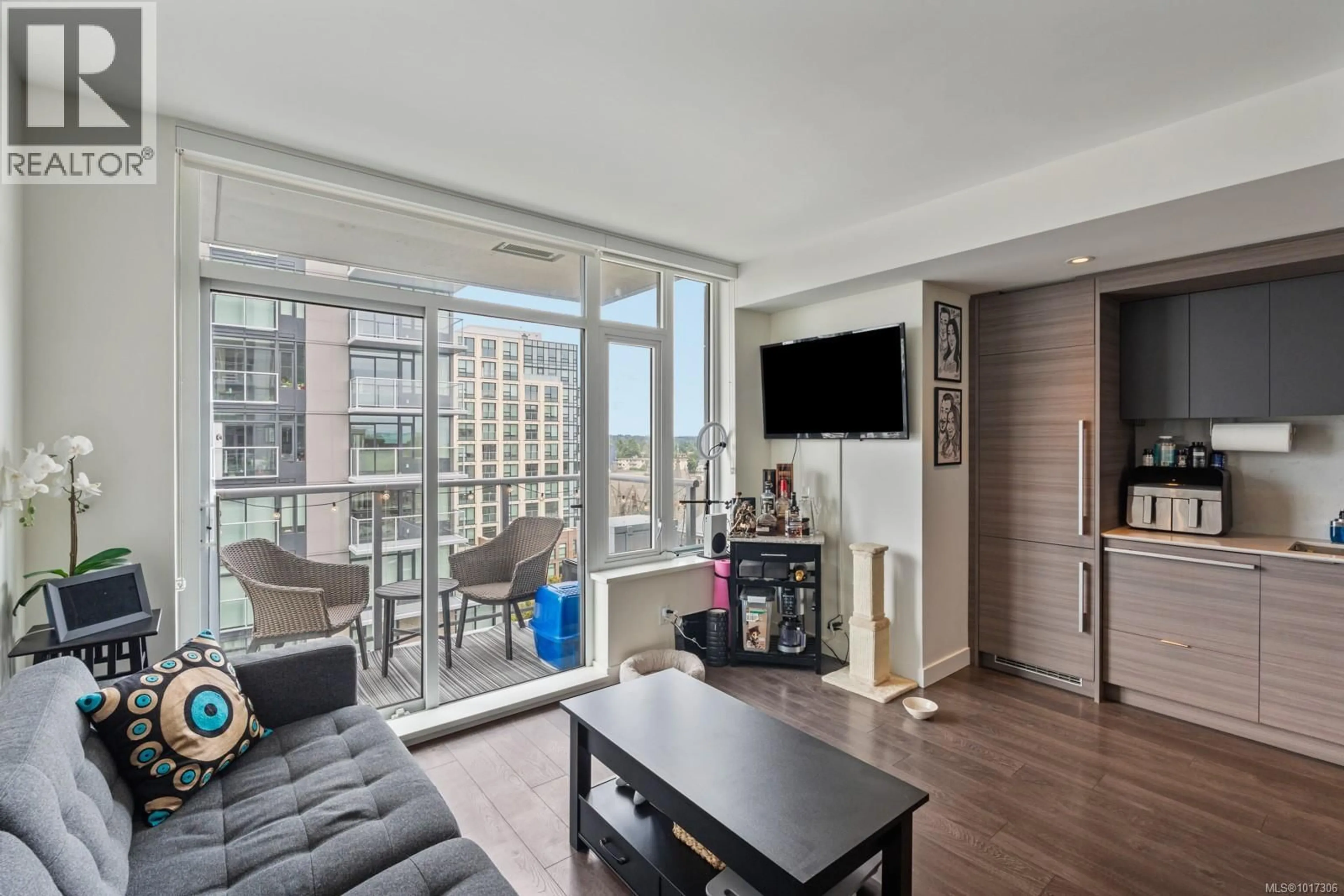 Living room with furniture, unknown for 1105 - 848 YATES STREET, Victoria British Columbia V8W0G2