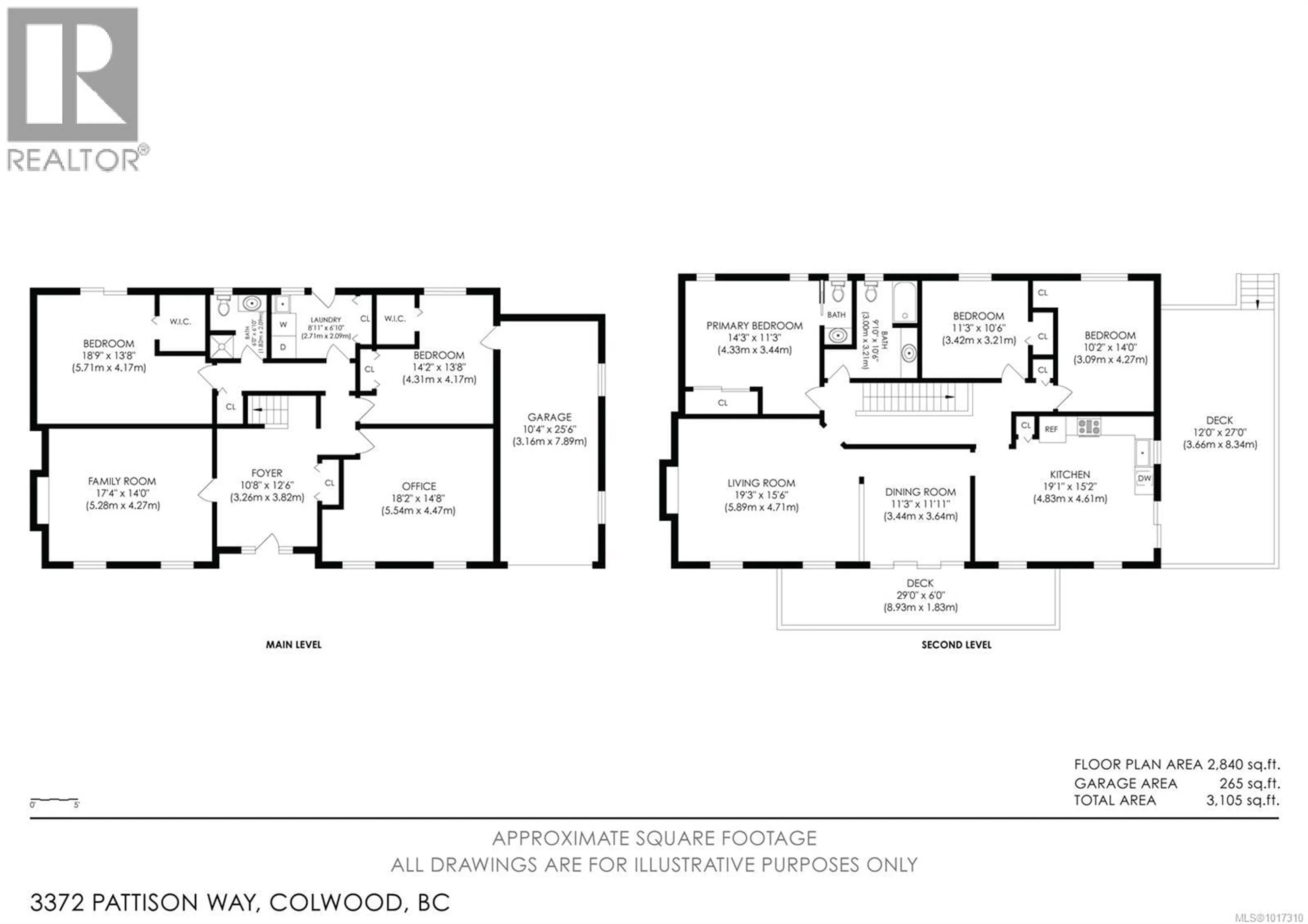 Floor plan for 3372 PATTISON WAY, Colwood British Columbia V9C3K1