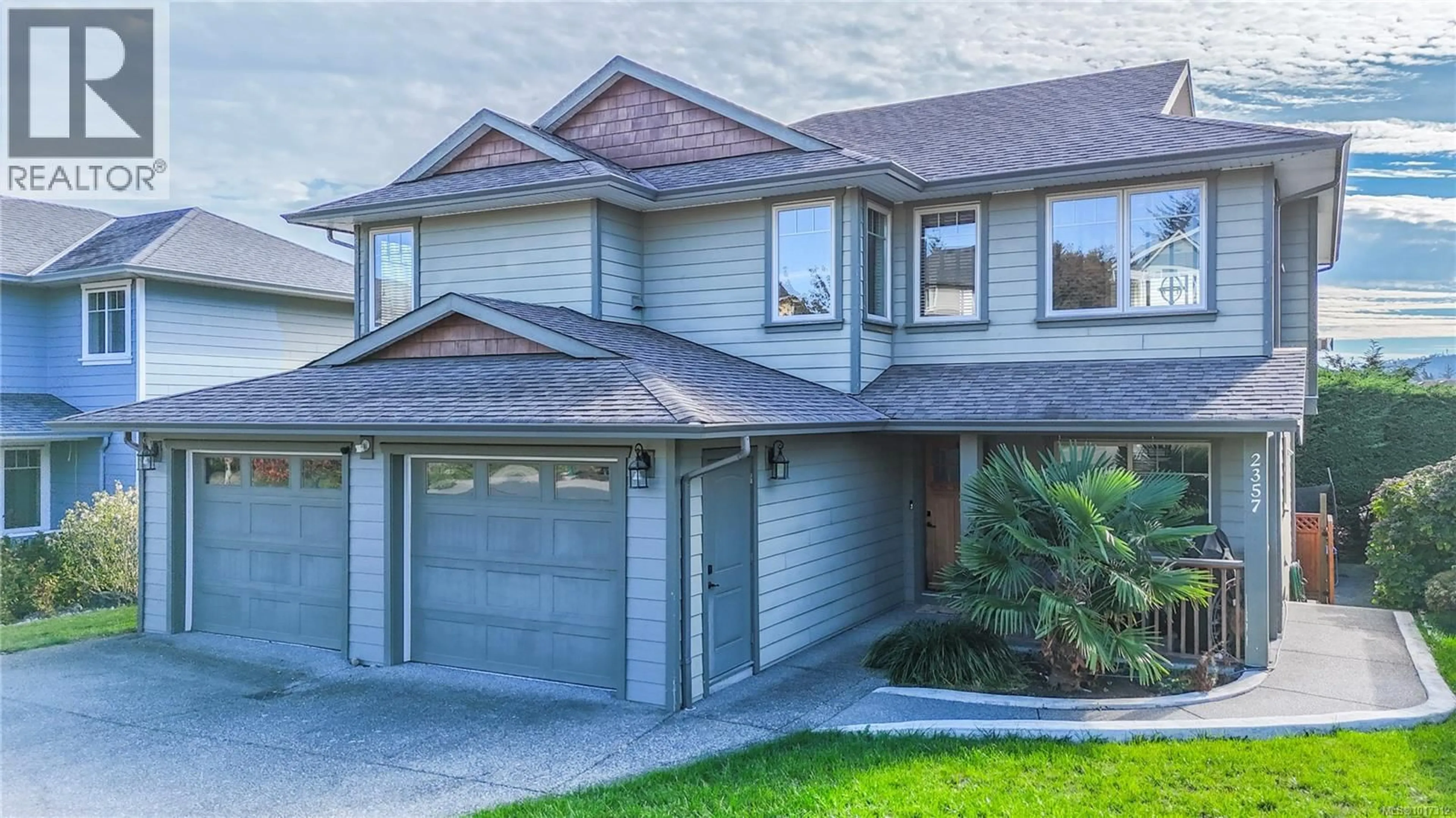 Home with vinyl exterior material, street for 2357 CAFFERY PLACE, Sooke British Columbia V9Z0W4