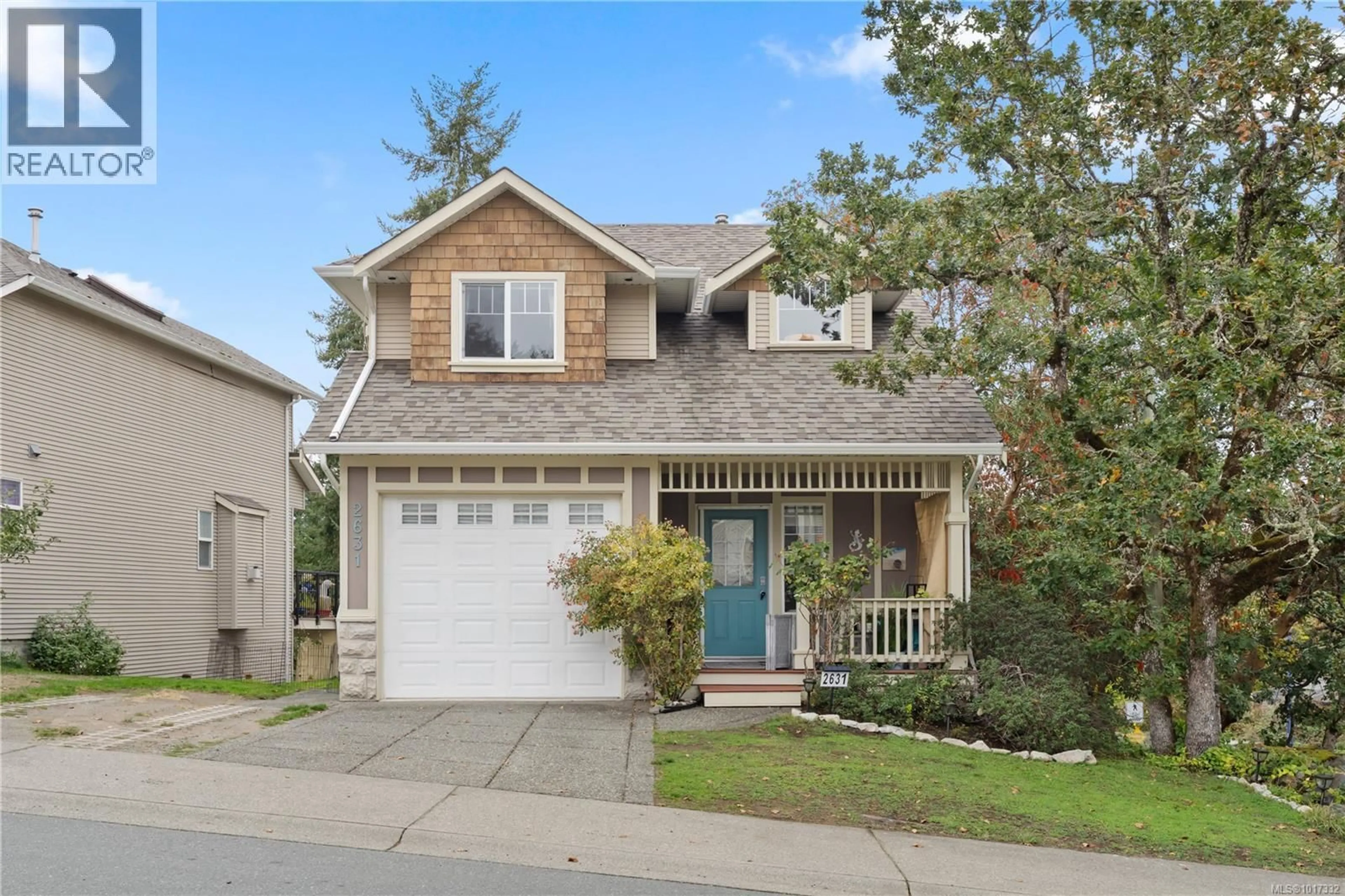 Home with vinyl exterior material, street for 2631 COUNTRY TERRACE, Langford British Columbia V9B6L5