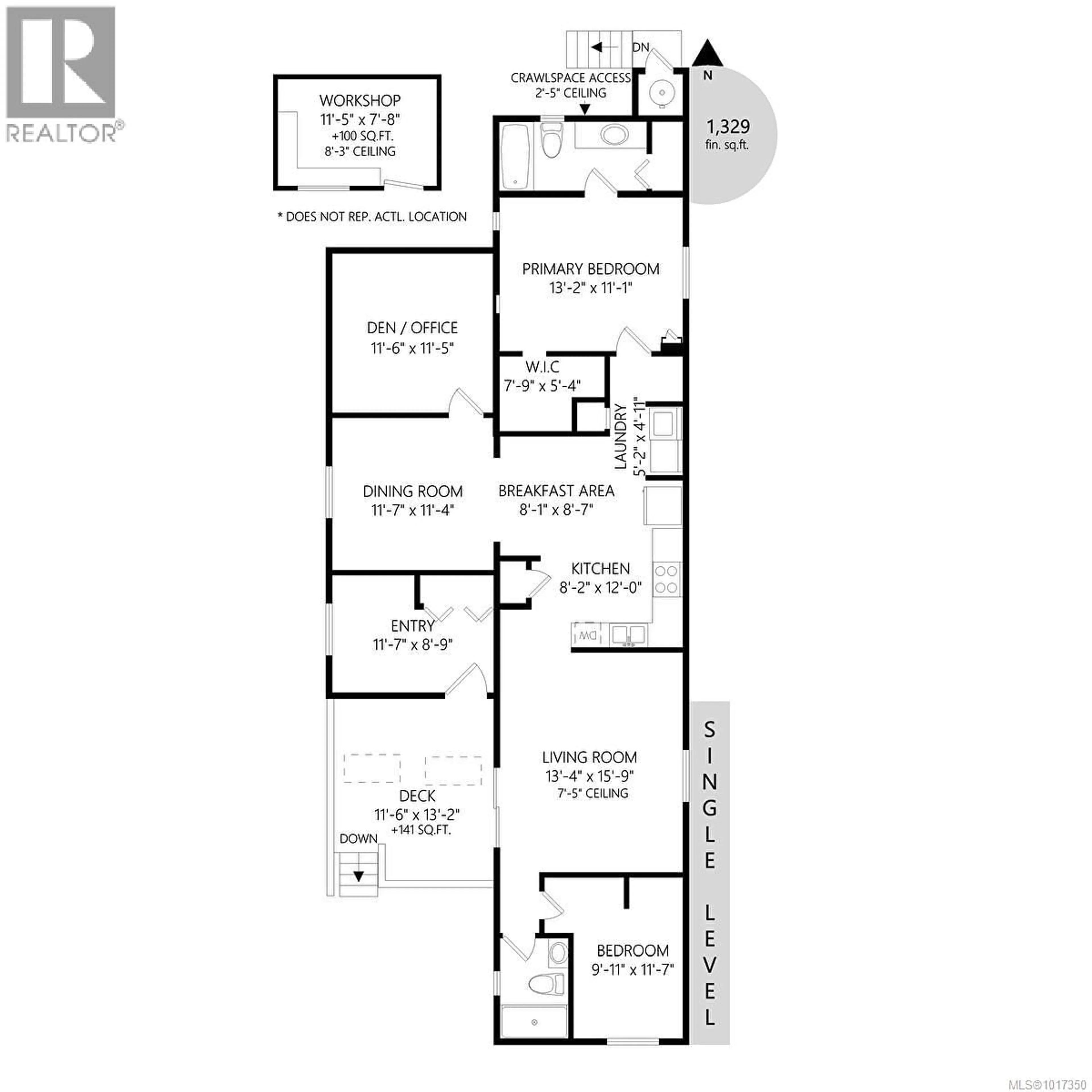 Floor plan for 28 - 61 TWELFTH STREET, Nanaimo British Columbia V9R6L2