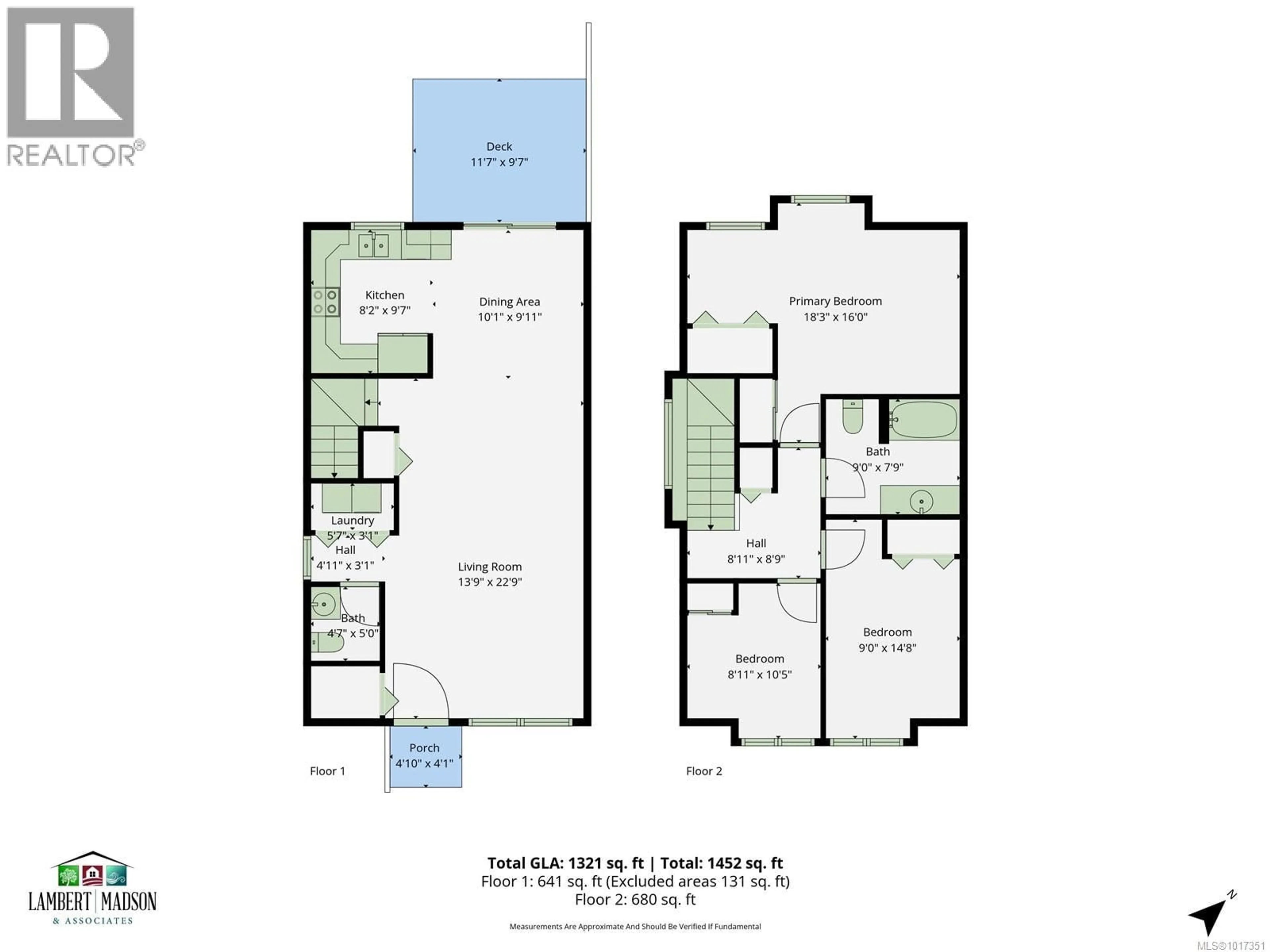 Floor plan for 1 - 1141 2ND AVENUE, Ladysmith British Columbia V9G1A3