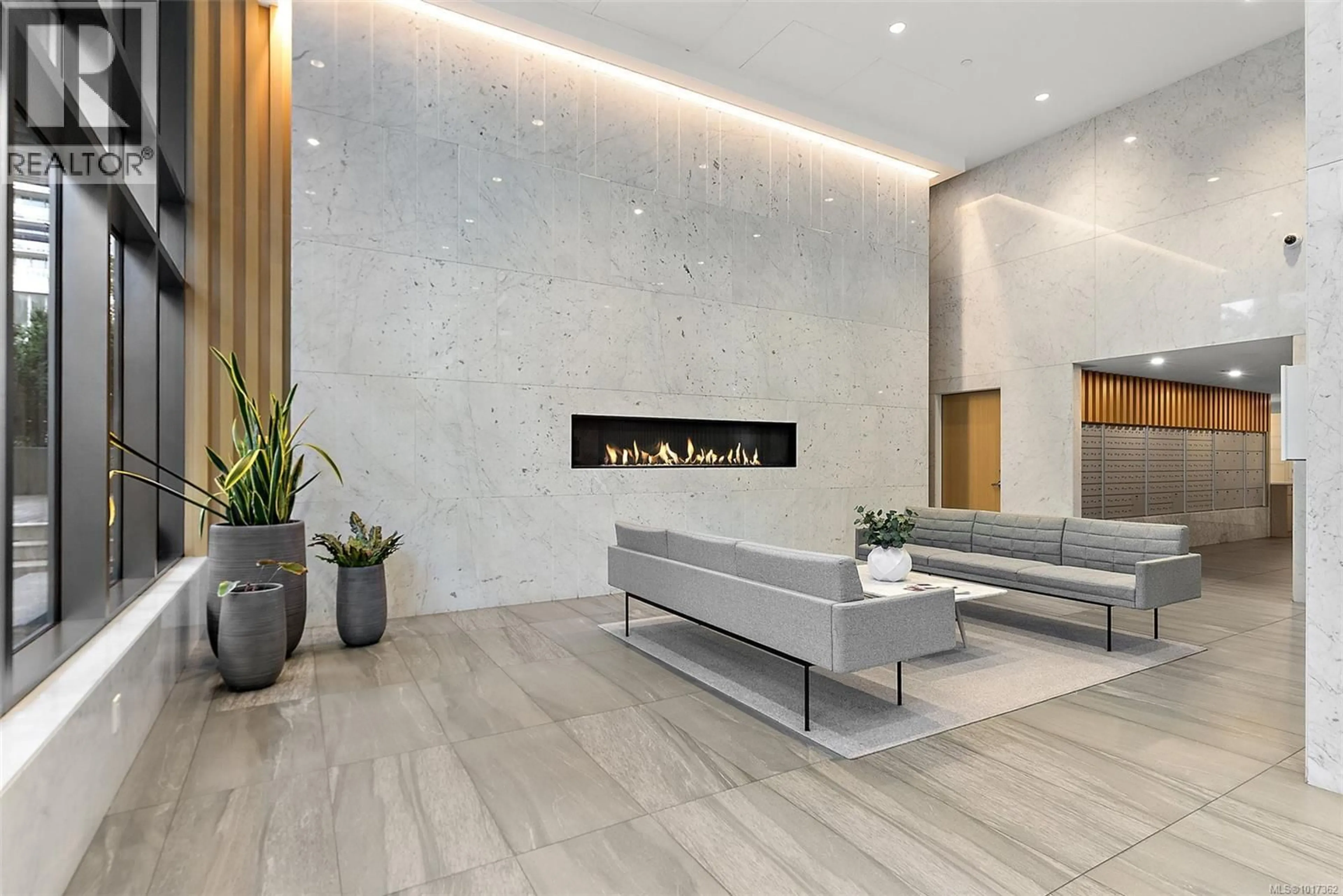 Lobby for 2402 - 777 HERALD STREET, Victoria British Columbia V8T0C7