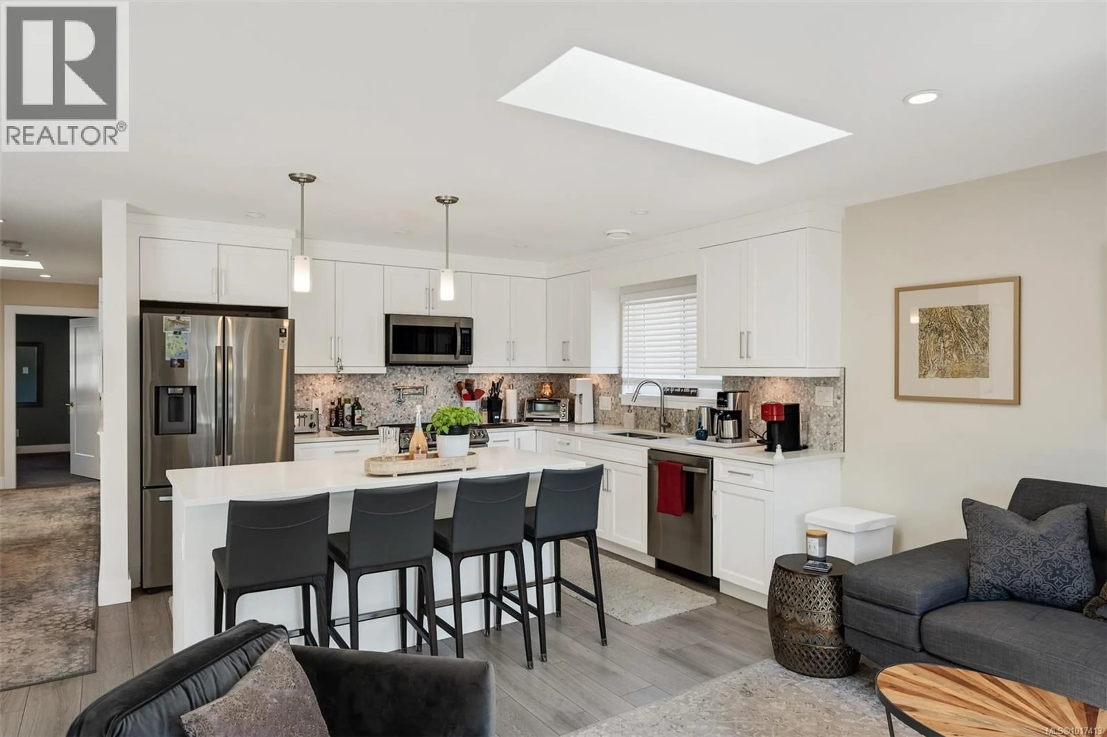 Open concept kitchen, ceramic/tile floor for 3015 ZEN LANE, Colwood British Columbia V9B2A1