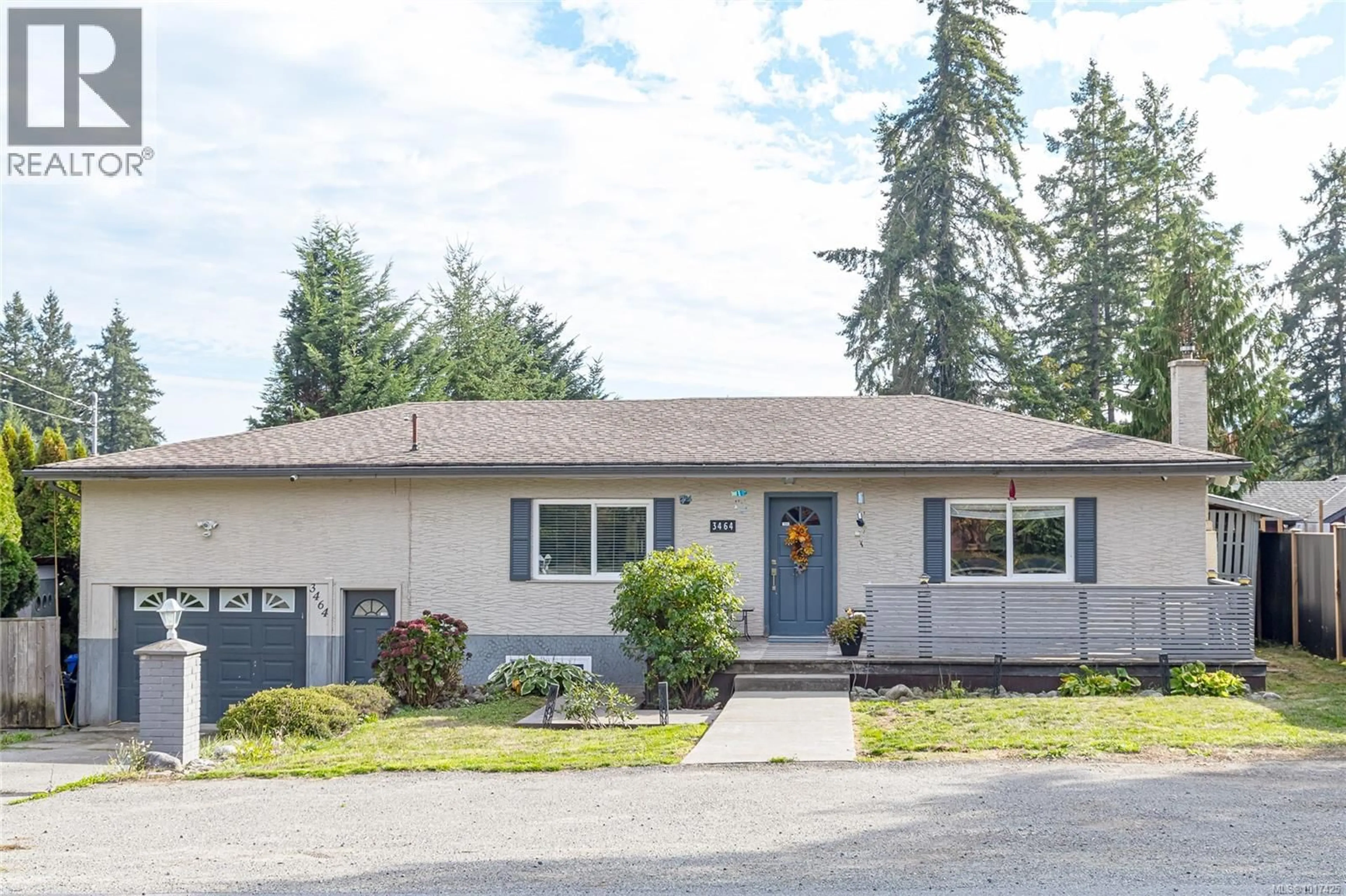 Home with vinyl exterior material, street for 3464 GLENORA ROAD, Duncan British Columbia V9L6S2