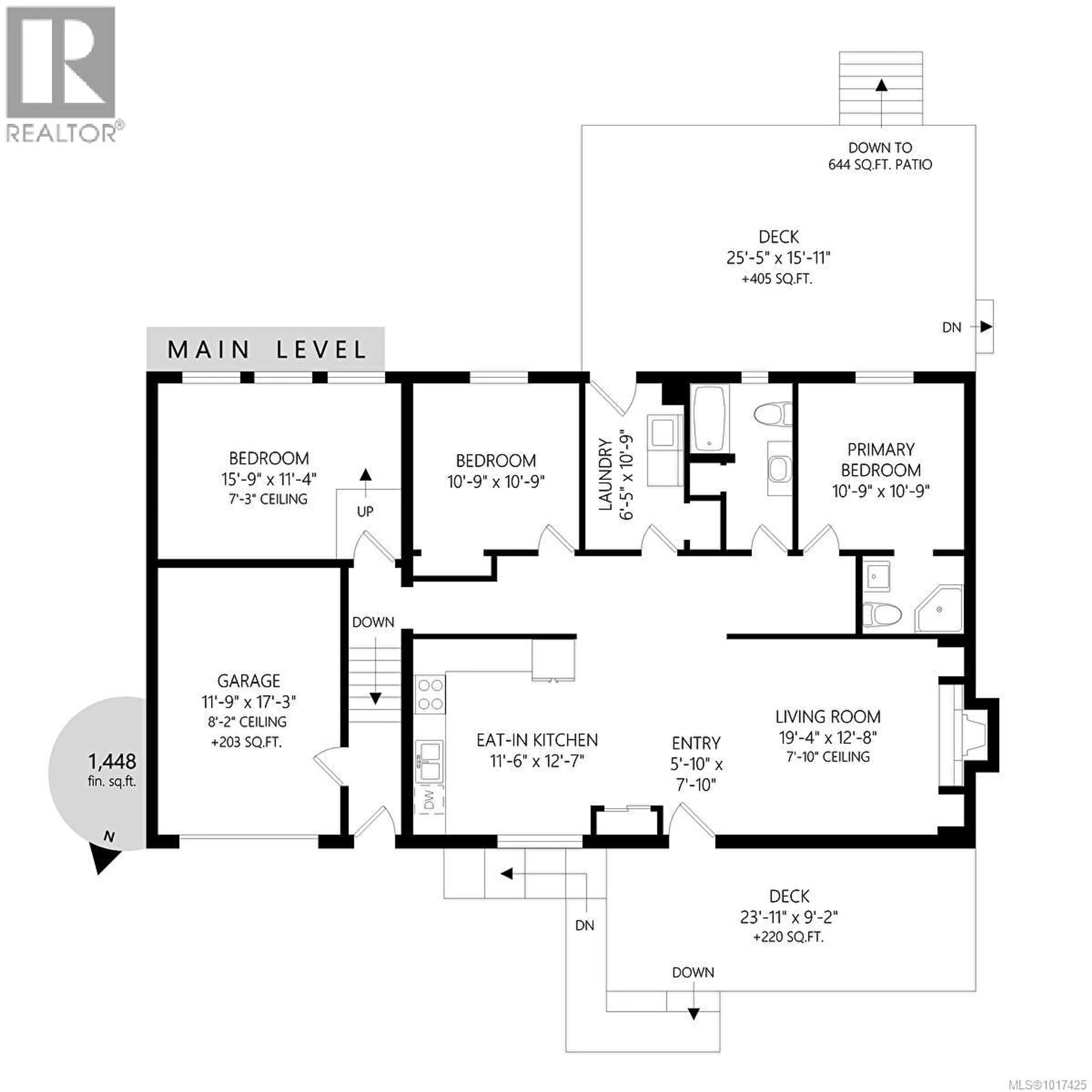Floor plan for 3464 GLENORA ROAD, Duncan British Columbia V9L6S2