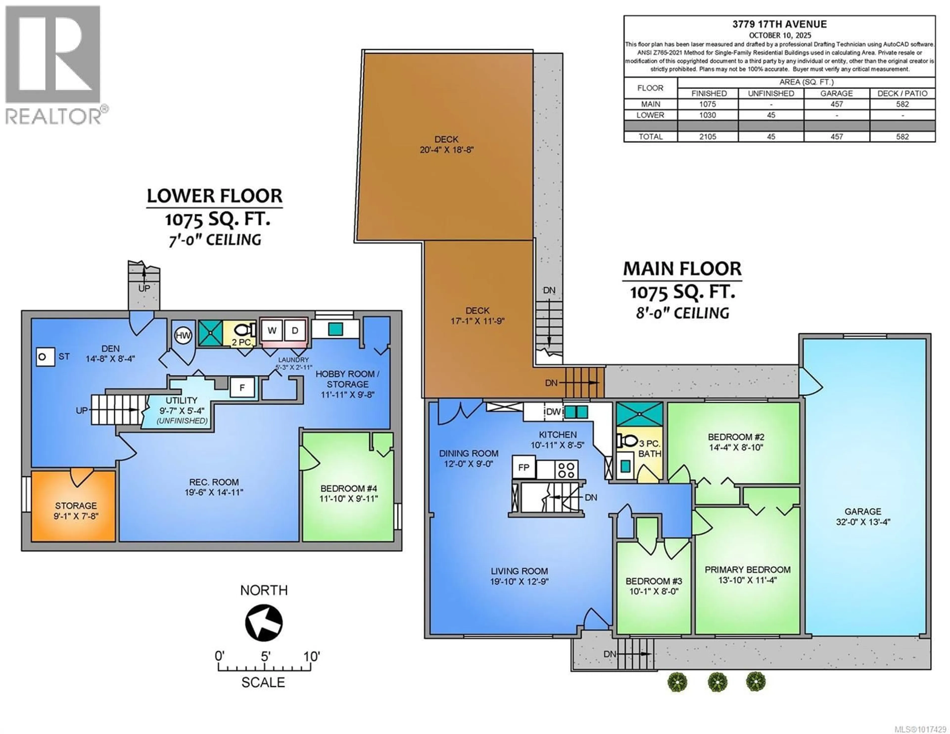Floor plan for 3779 17TH AVENUE, Port Alberni British Columbia V9Y5G4