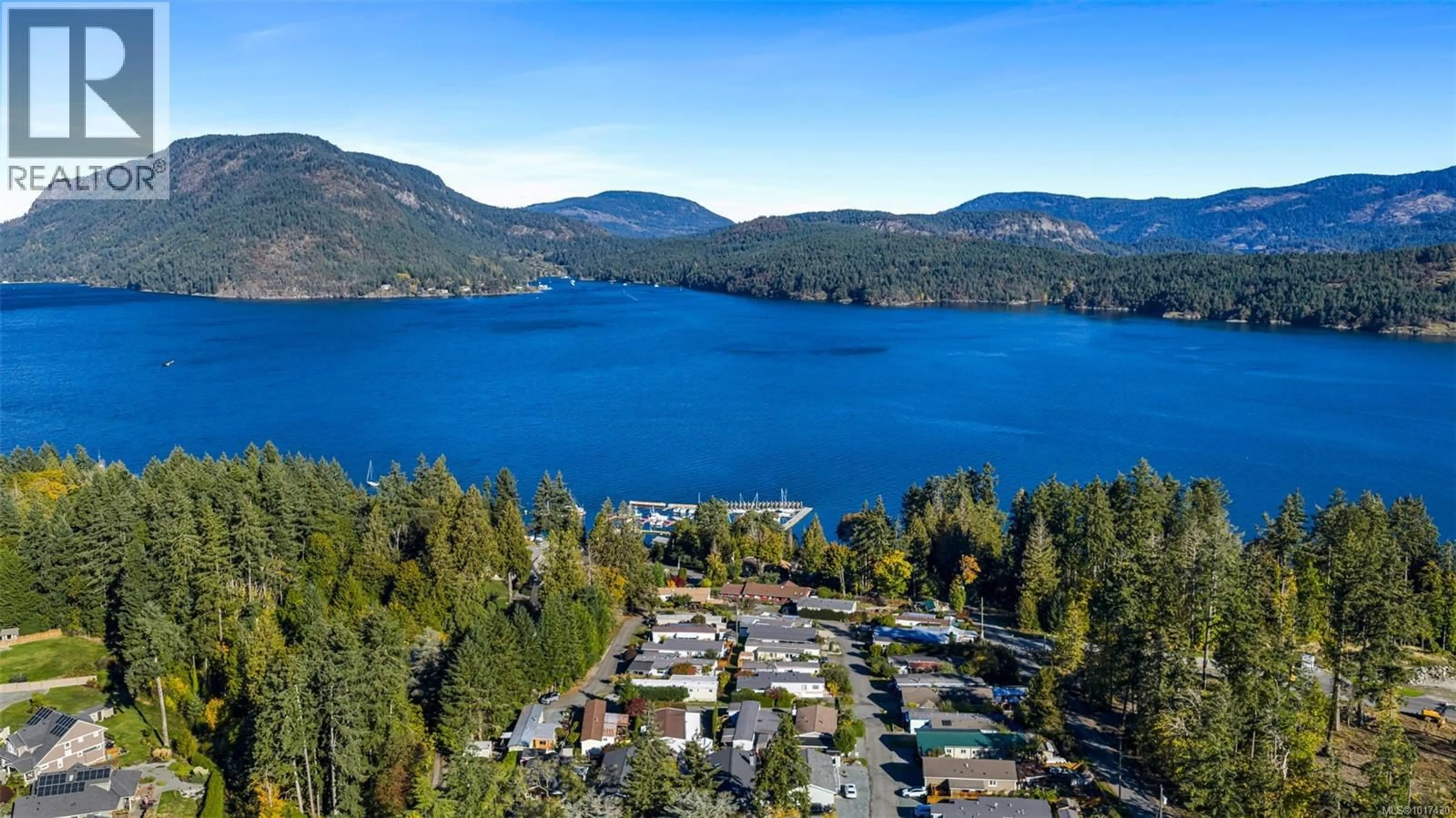 A pic from outside/outdoor area/front of a property/back of a property/a pic from drone, water/lake/river/ocean view for 19 - 1265 CHERRY POINT ROAD, Cowichan Bay British Columbia V0R1N2
