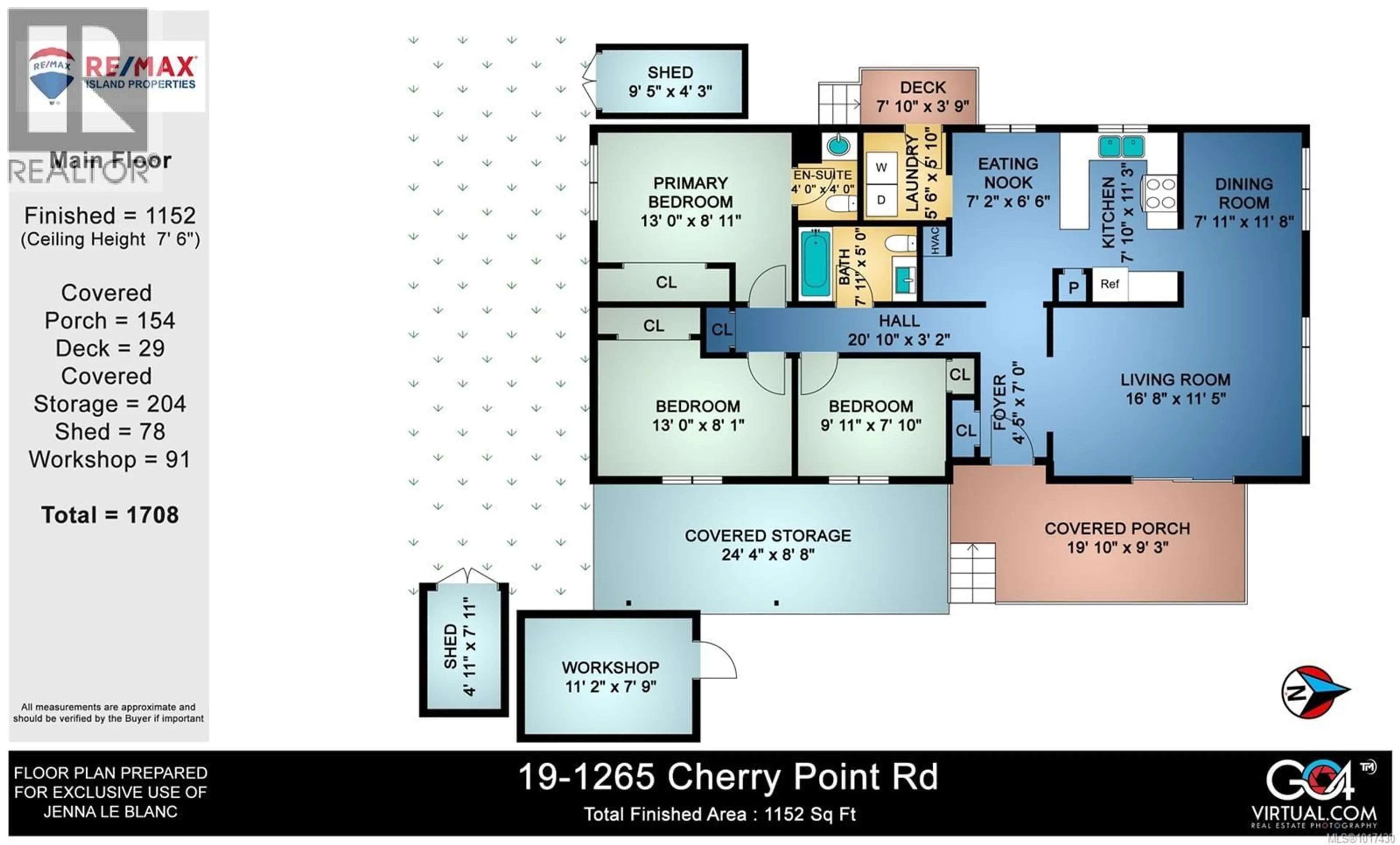 Floor plan for 19 - 1265 CHERRY POINT ROAD, Cowichan Bay British Columbia V0R1N2