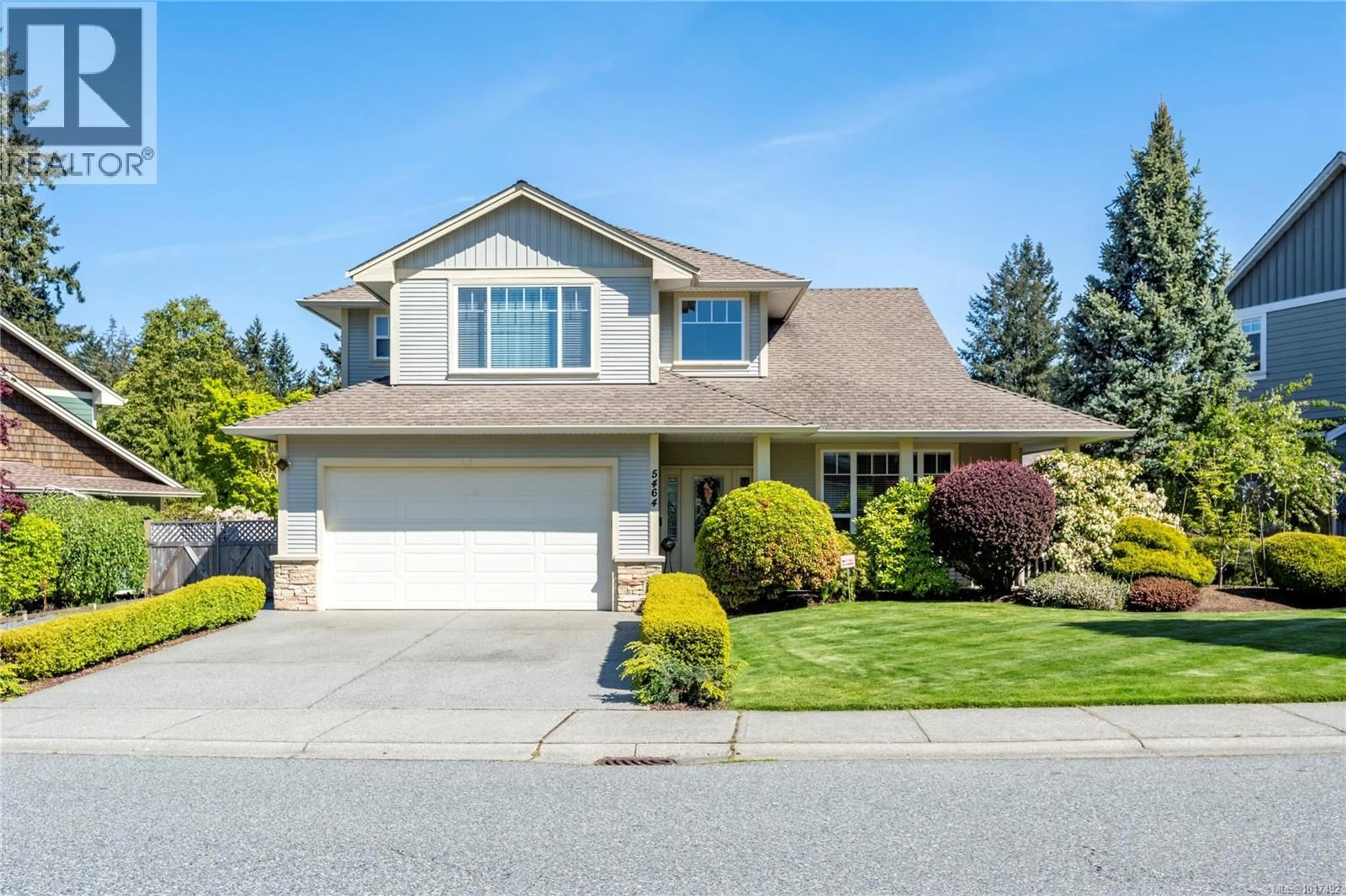 Home with vinyl exterior material, street for 5464 ALTAVISTA DRIVE, Nanaimo British Columbia V9T6P2