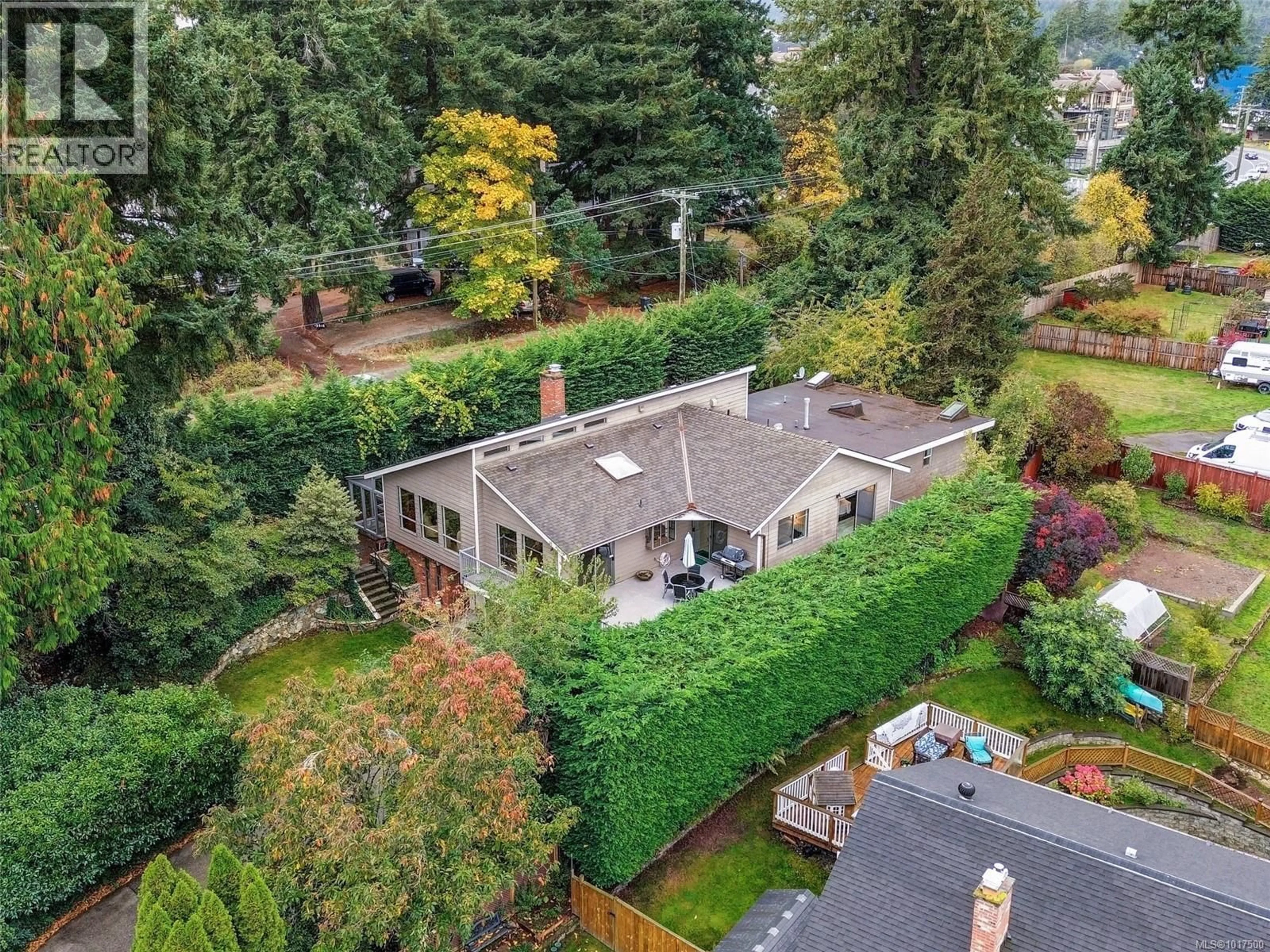 A pic from outside/outdoor area/front of a property/back of a property/a pic from drone, unknown for 3198 ILONA PLACE, Colwood British Columbia V9B5C8