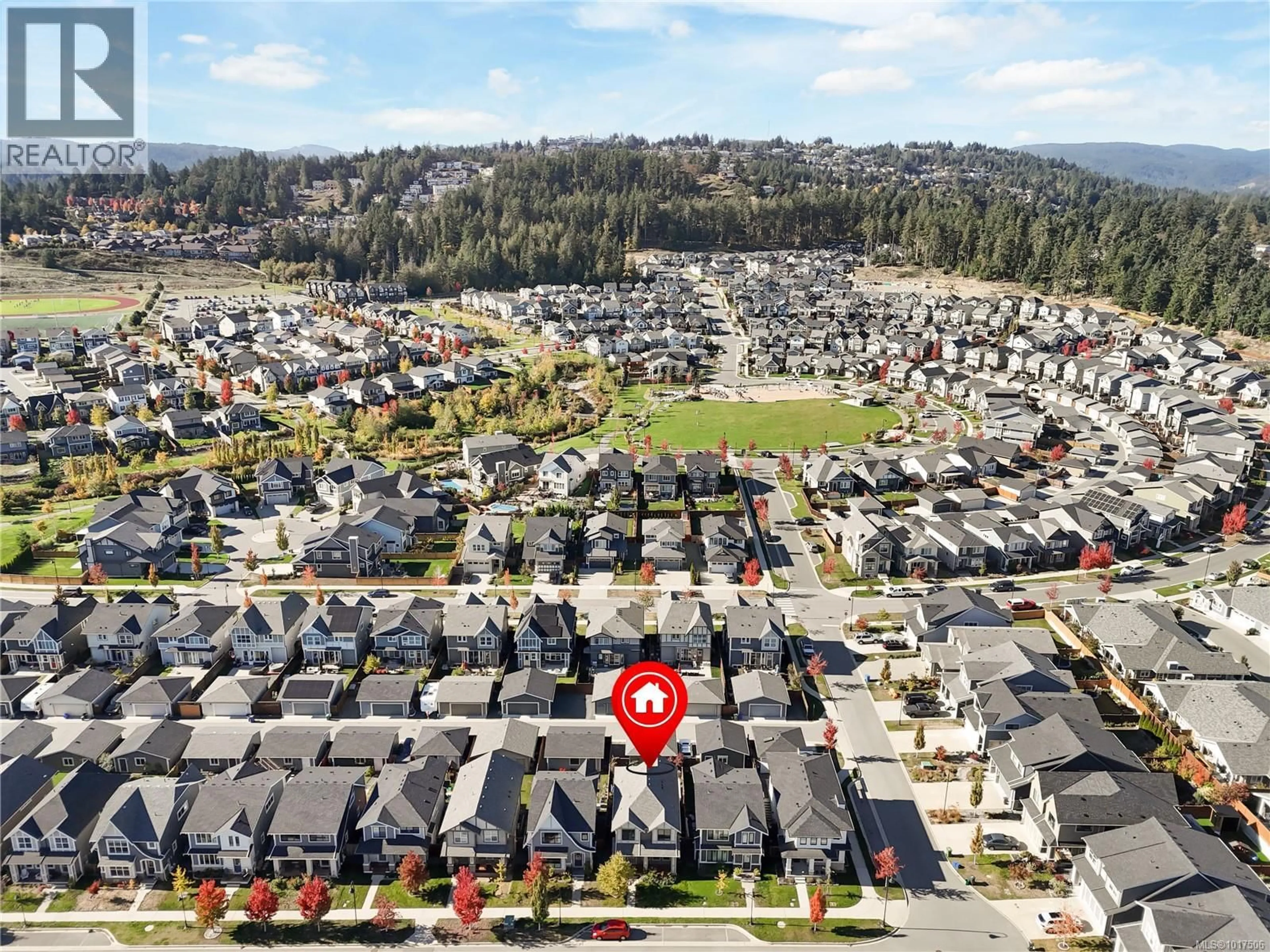 A pic from outside/outdoor area/front of a property/back of a property/a pic from drone, street for 3380 CURLEW STREET, Colwood British Columbia V9C0P3