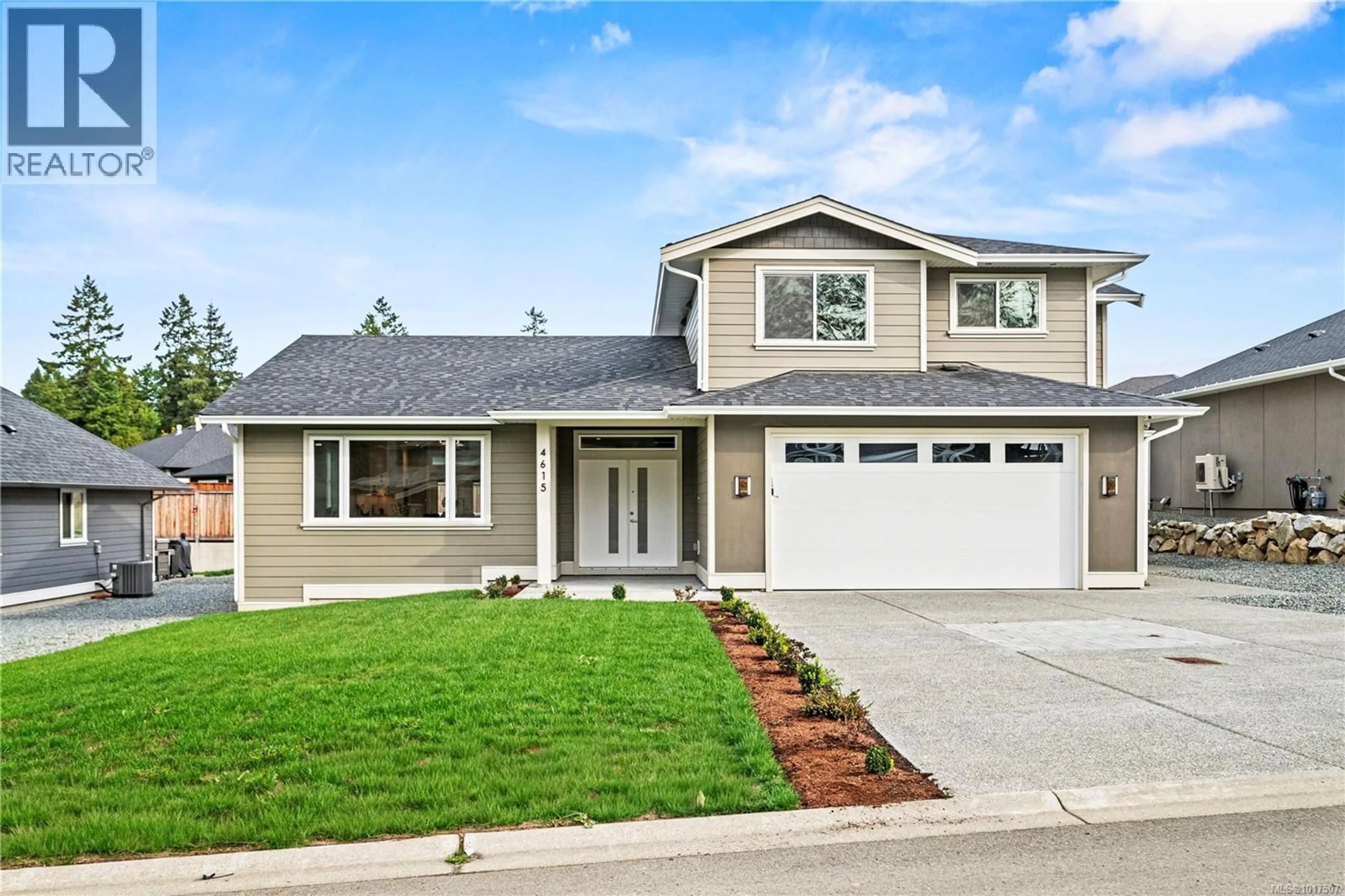 Home with vinyl exterior material, street for 4615 GALDWELL ROAD, Cowichan Bay British Columbia V0R1N1