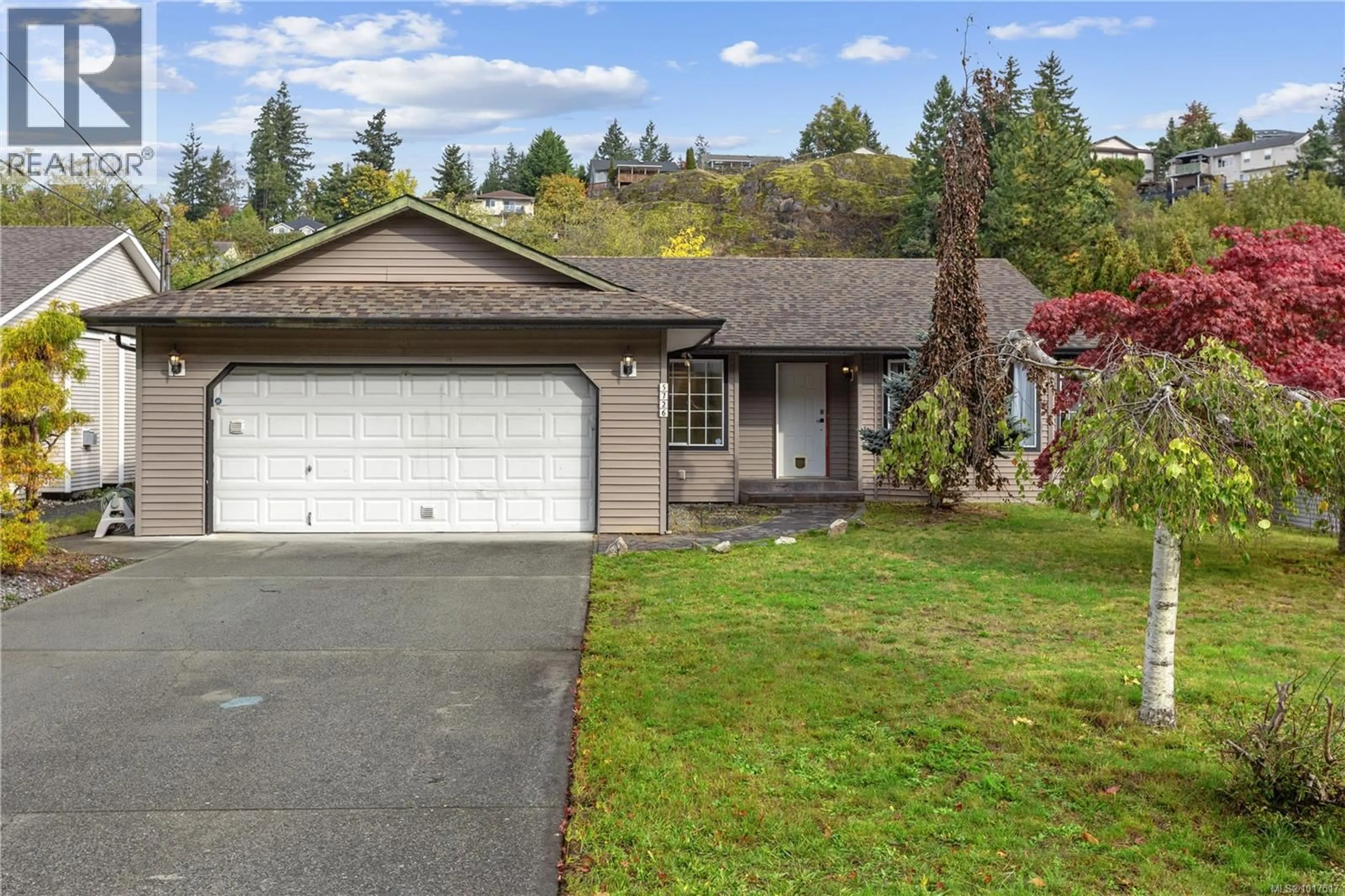 Home with vinyl exterior material, street for 5726 BROOKWOOD DRIVE, Nanaimo British Columbia V9T5P3