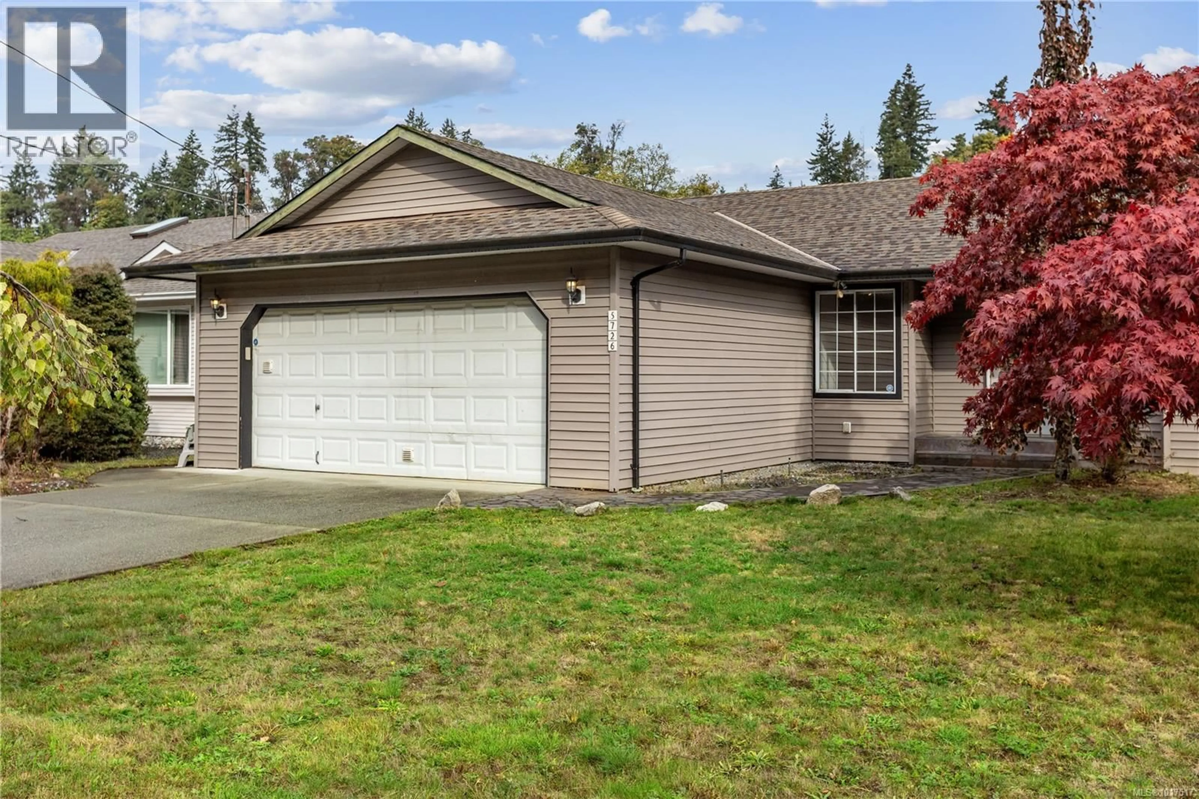 Home with vinyl exterior material, street for 5726 BROOKWOOD DRIVE, Nanaimo British Columbia V9T5P3