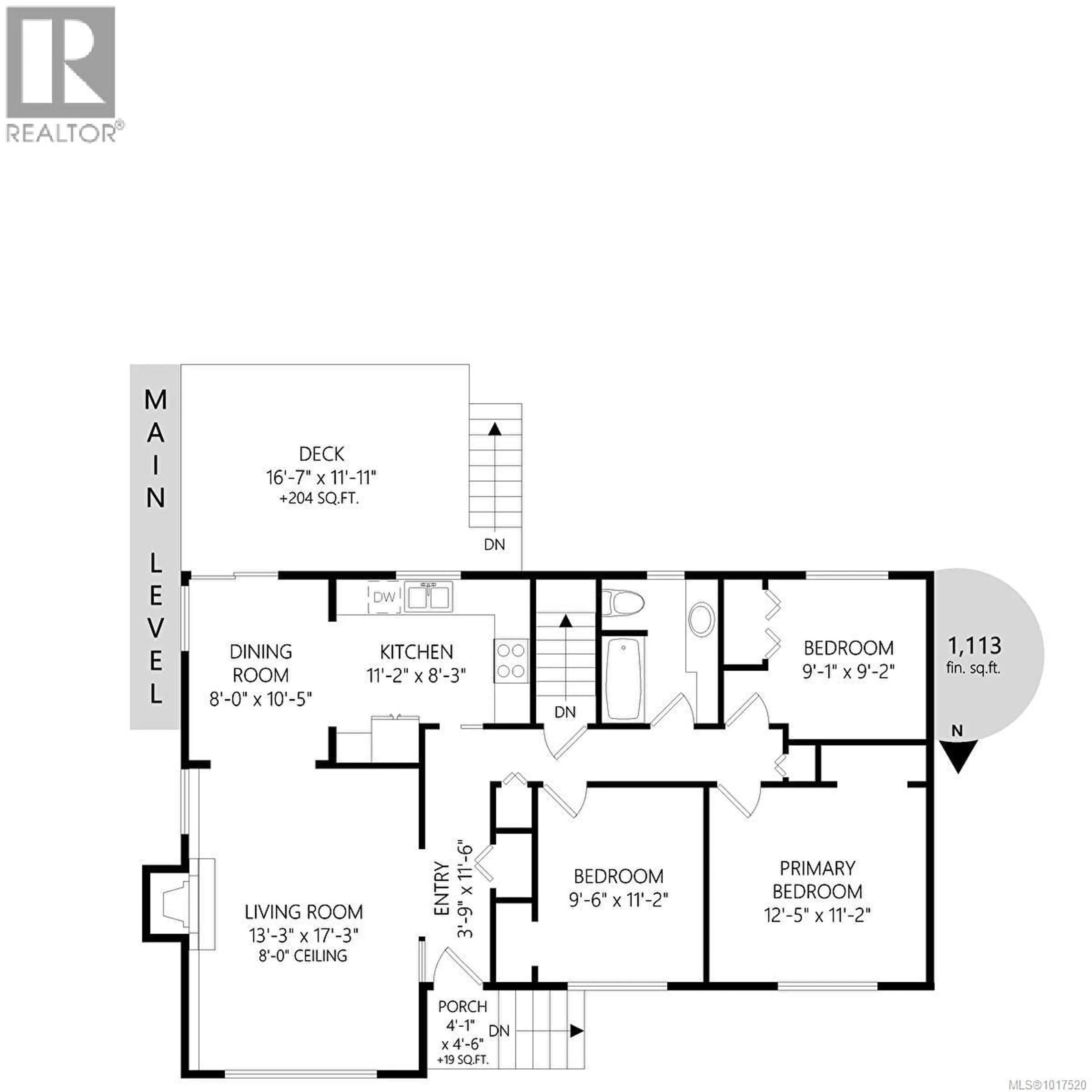 Floor plan for 1723 TAYLOR STREET, Saanich British Columbia V8R3E7