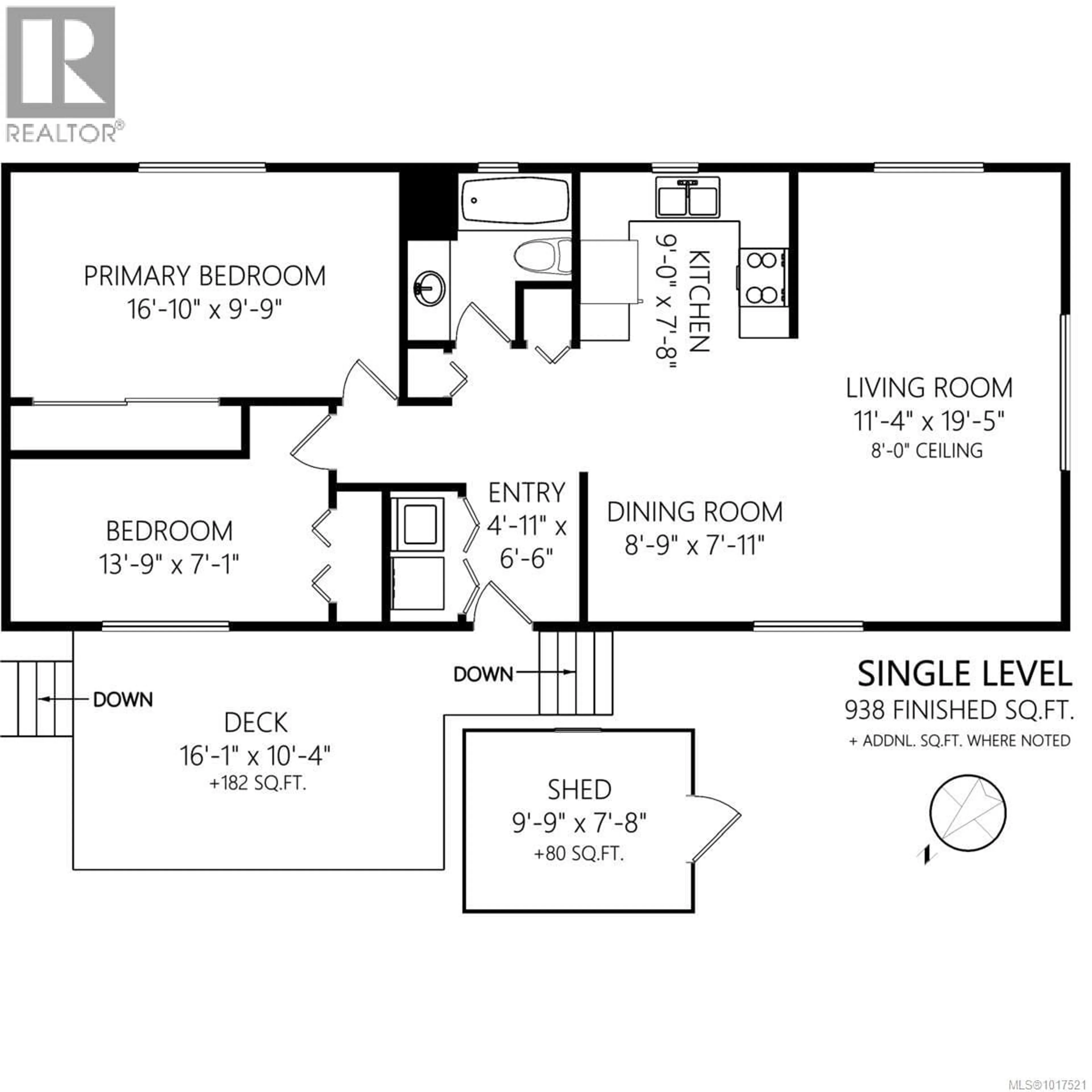 Floor plan for 25 - 1201 CRAIGFLOWER ROAD, View Royal British Columbia V9A2X9