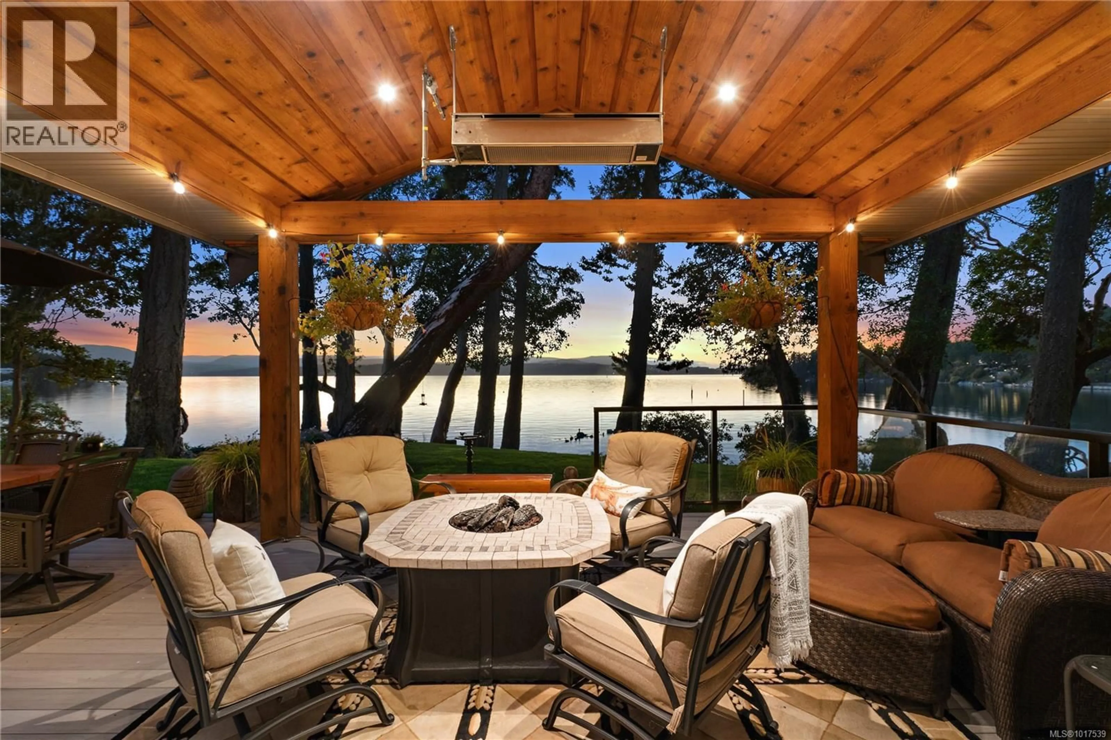 Patio, water/lake/river/ocean view for 11176 CHALET ROAD, North Saanich British Columbia V8L5M1
