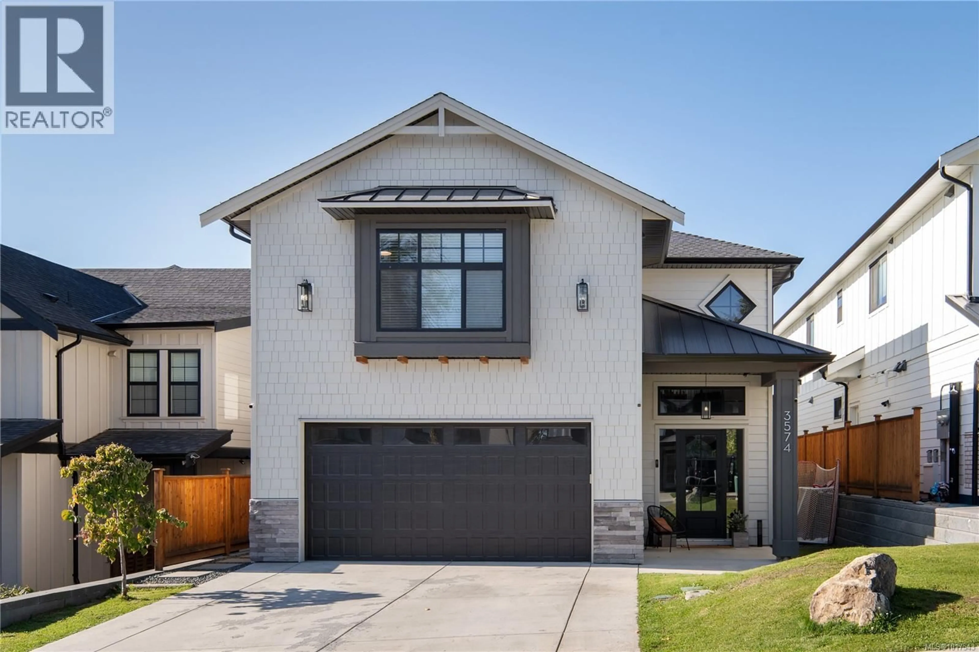 Home with brick exterior material, street for 3574 DELBLUSH LANE, Langford British Columbia V9C0K5