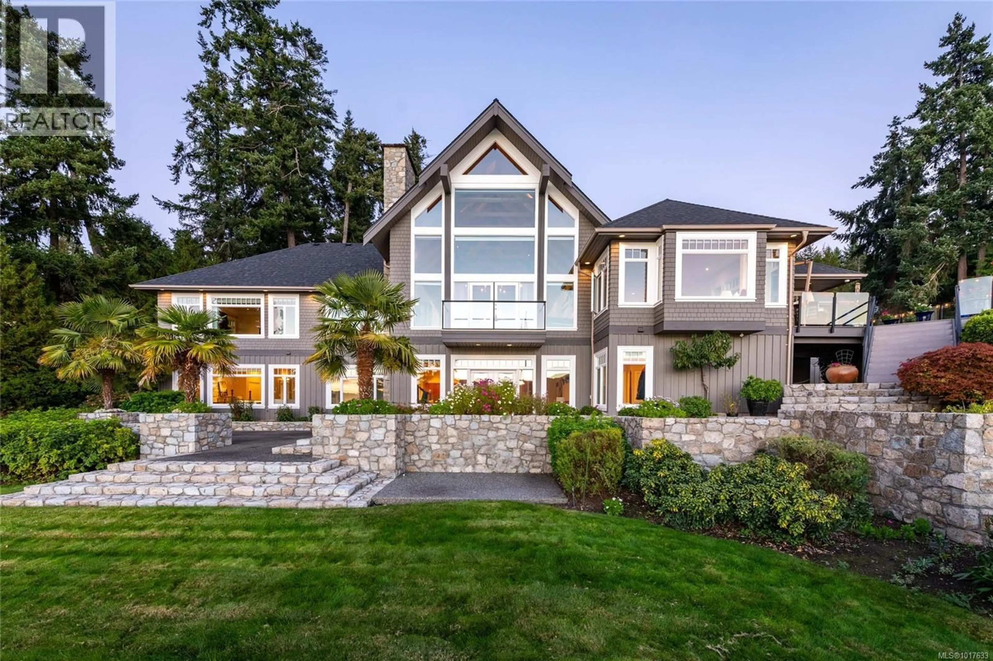 Home with brick exterior material, mountain view for 8338 WEST SAANICH ROAD, Central Saanich British Columbia V8M1S5