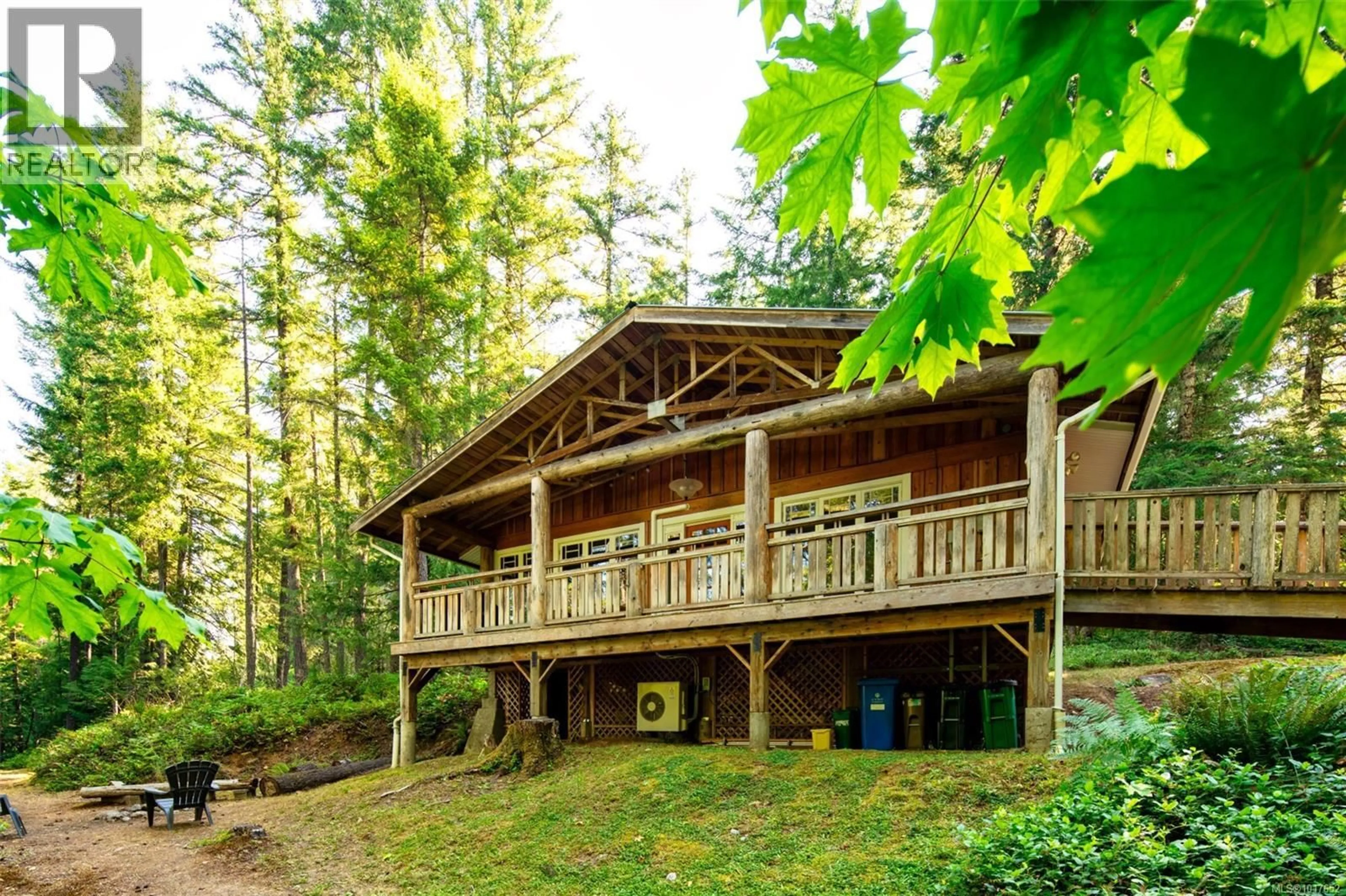 Patio, forest/trees view for 3003 GLEN EAGLES ROAD, Shawnigan Lake British Columbia V0R2W1