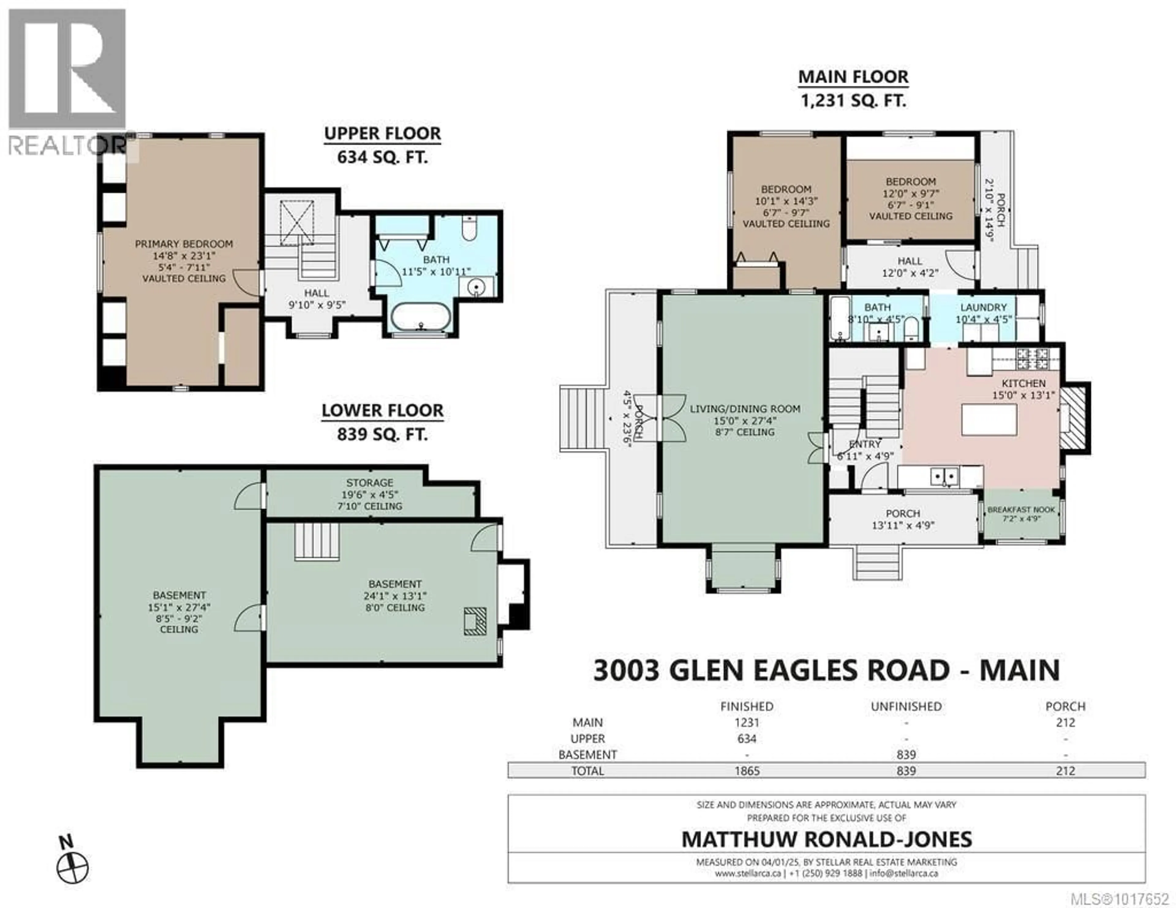 Floor plan for 3003 GLEN EAGLES ROAD, Shawnigan Lake British Columbia V0R2W1