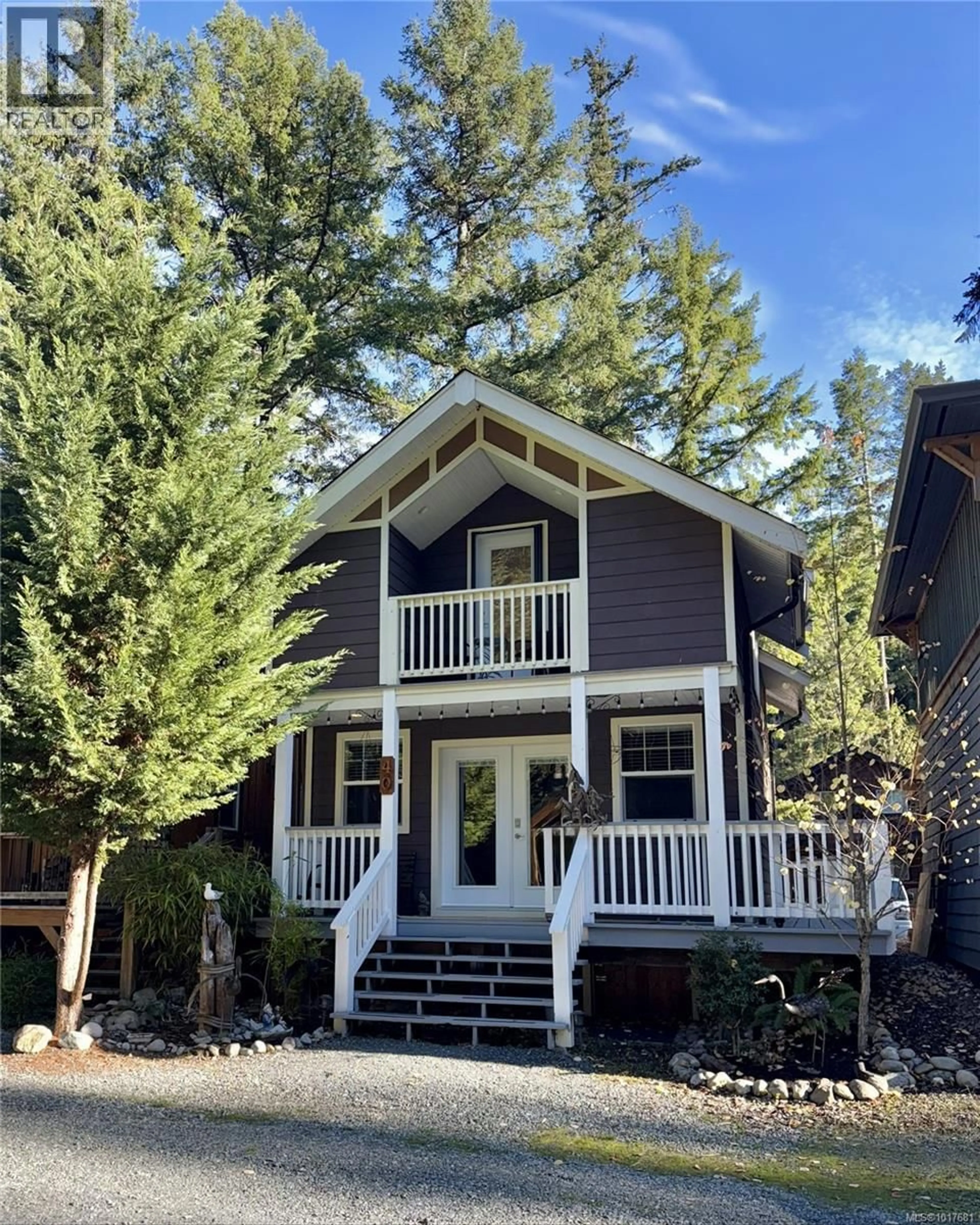 Home with vinyl exterior material, street for 40 - 2970 GLEN EAGLES ROAD, Shawnigan Lake British Columbia V0R2W0
