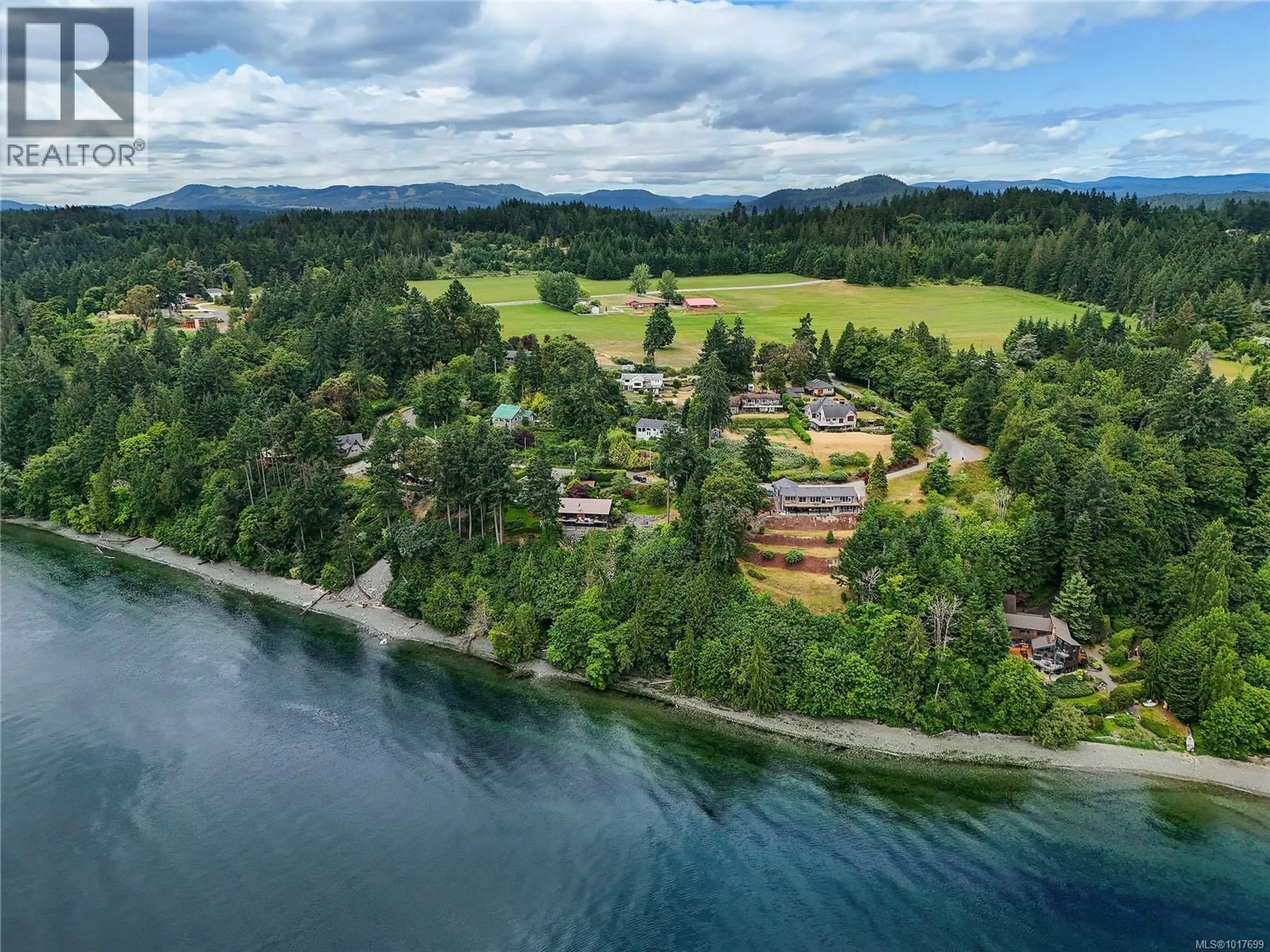 A pic from outside/outdoor area/front of a property/back of a property/a pic from drone, water/lake/river/ocean view for 1125 FAIRBANKS ROAD, Duncan British Columbia V0R1N2