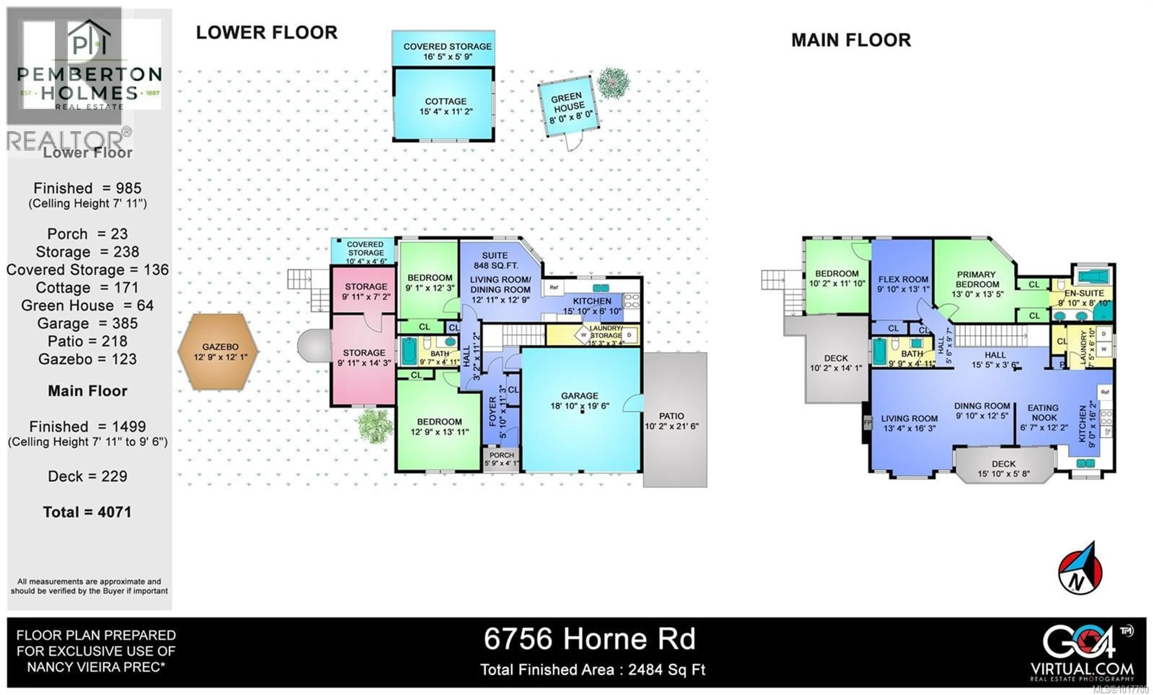 Floor plan for 6756 HORNE ROAD, Sooke British Columbia V9Z0A2