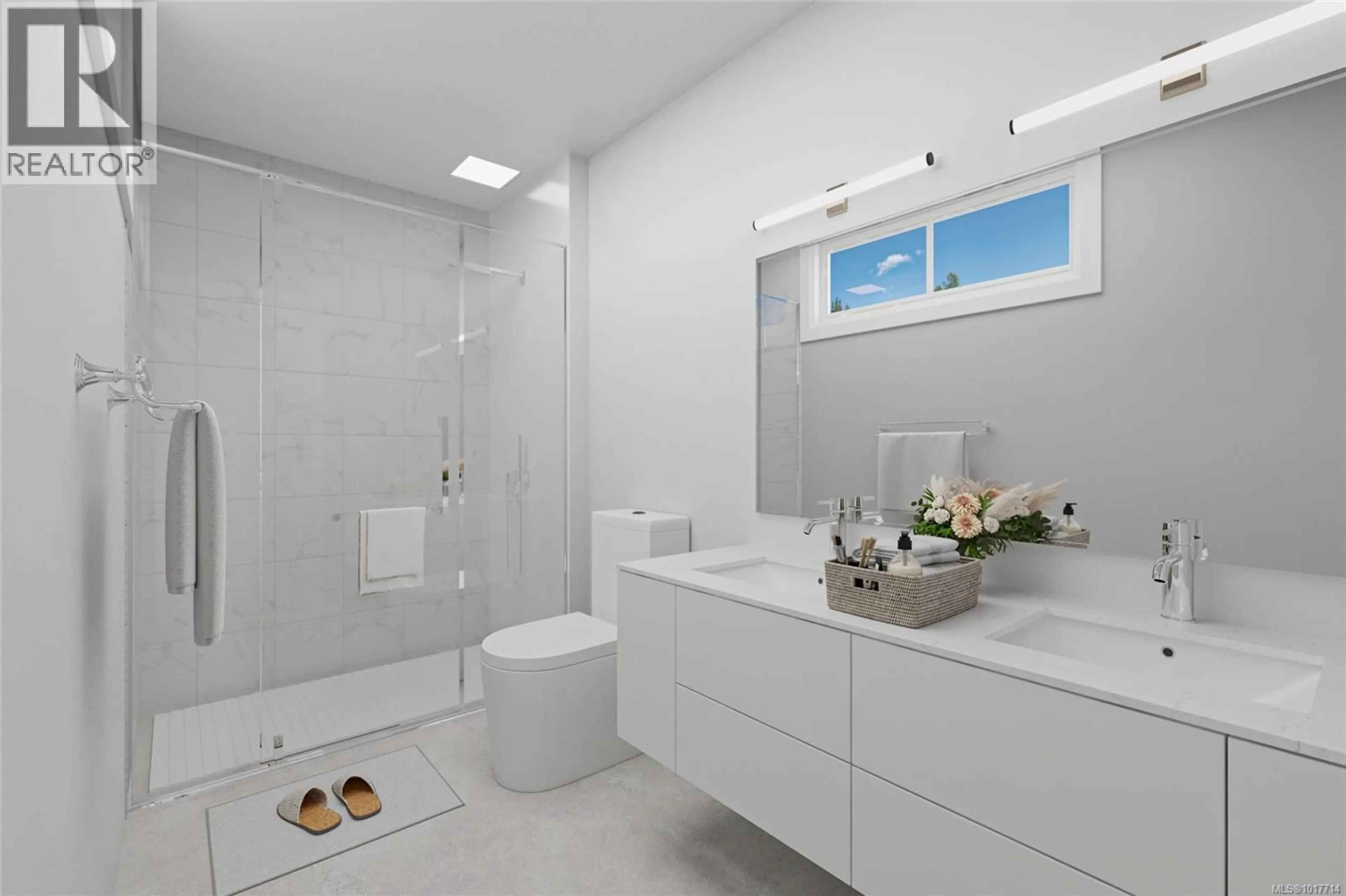 Standard bathroom, ceramic/tile floor for 3227 WOODRUSH DRIVE, Duncan British Columbia V9L0J9
