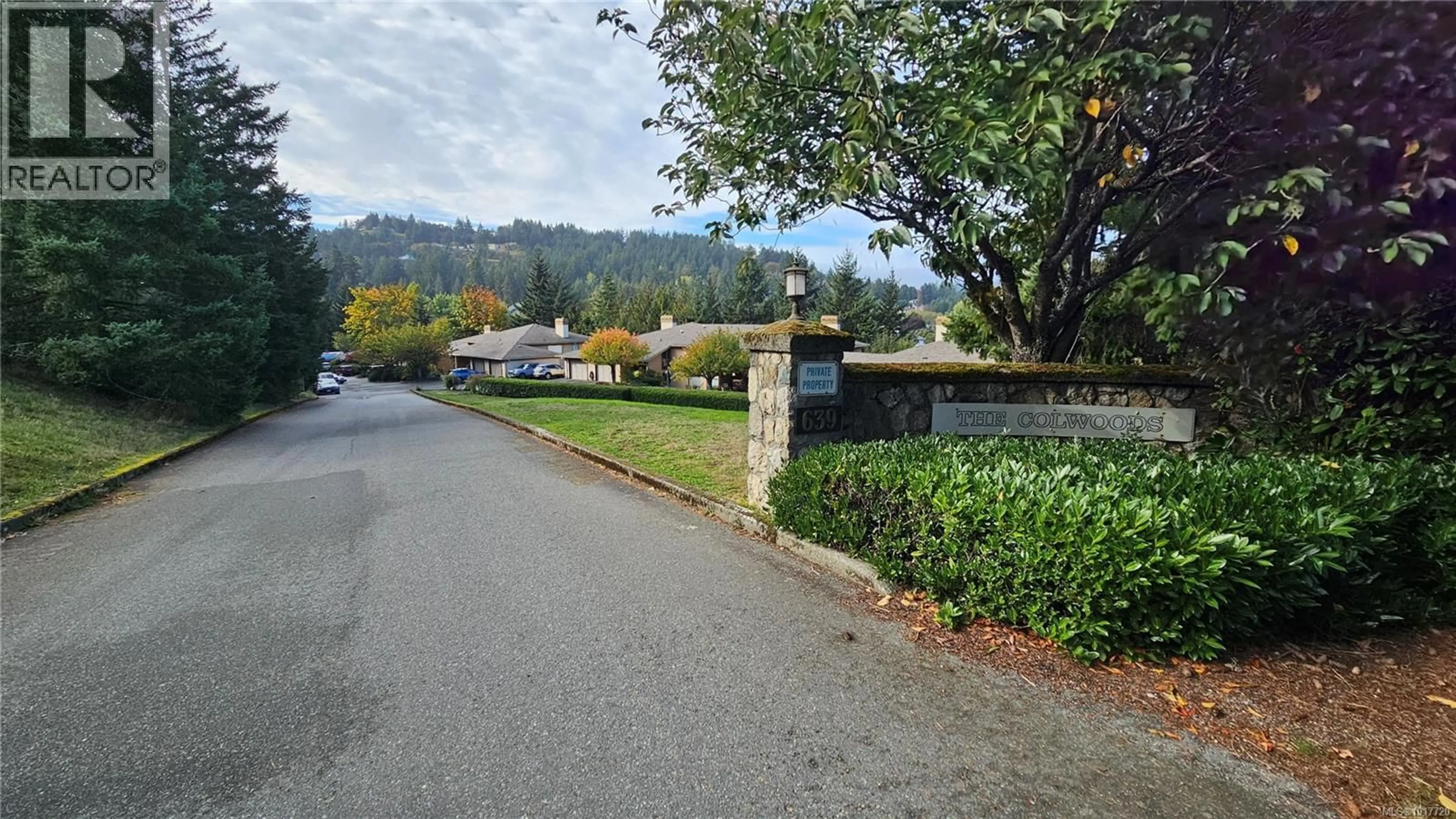 A pic from outside/outdoor area/front of a property/back of a property/a pic from drone, mountain view for 12 - 639 KILDEW ROAD, Colwood British Columbia V9B1Z6