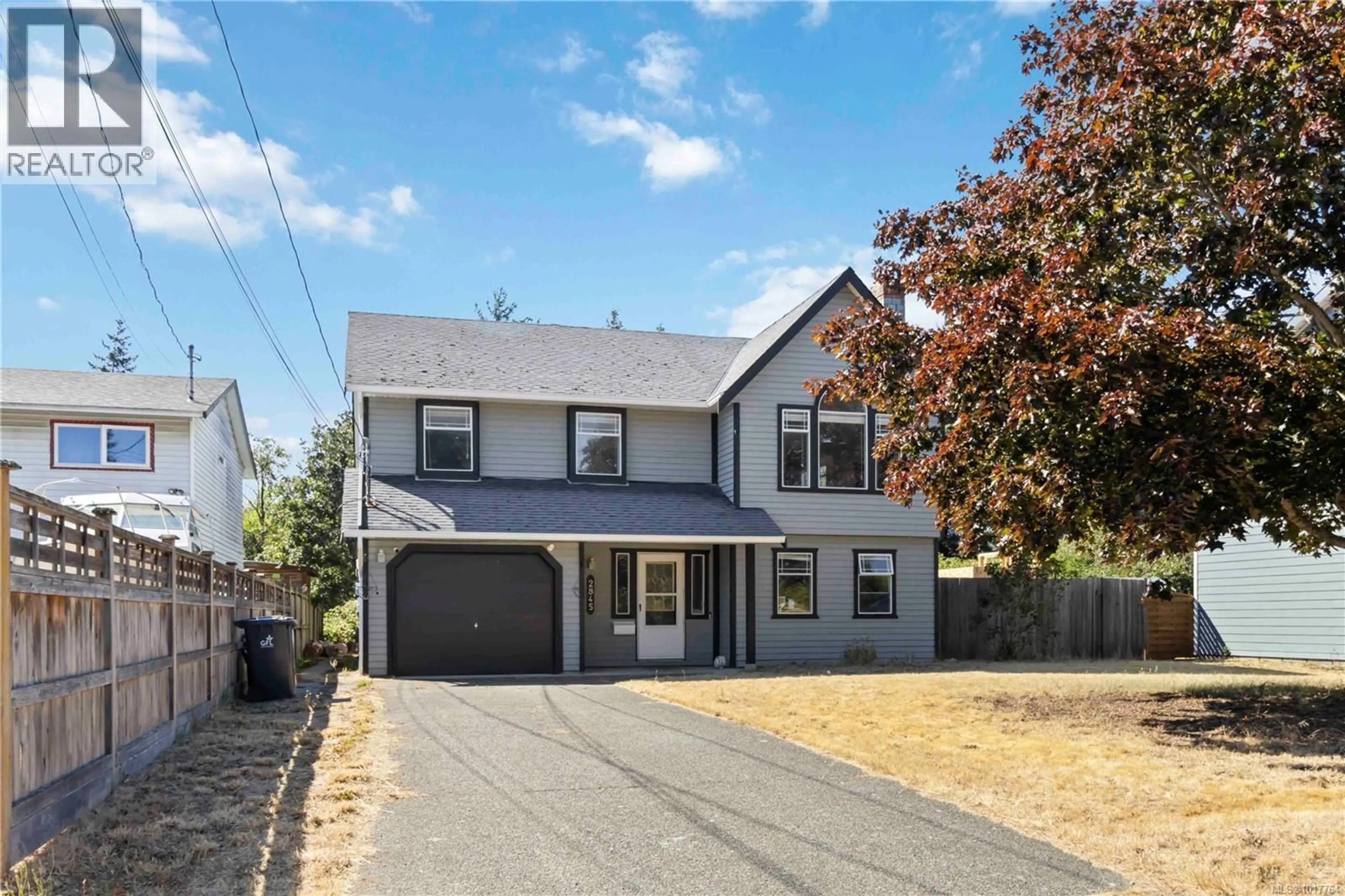 Home with vinyl exterior material, street for 2845 PICKFORD ROAD, Colwood British Columbia V9B2K3